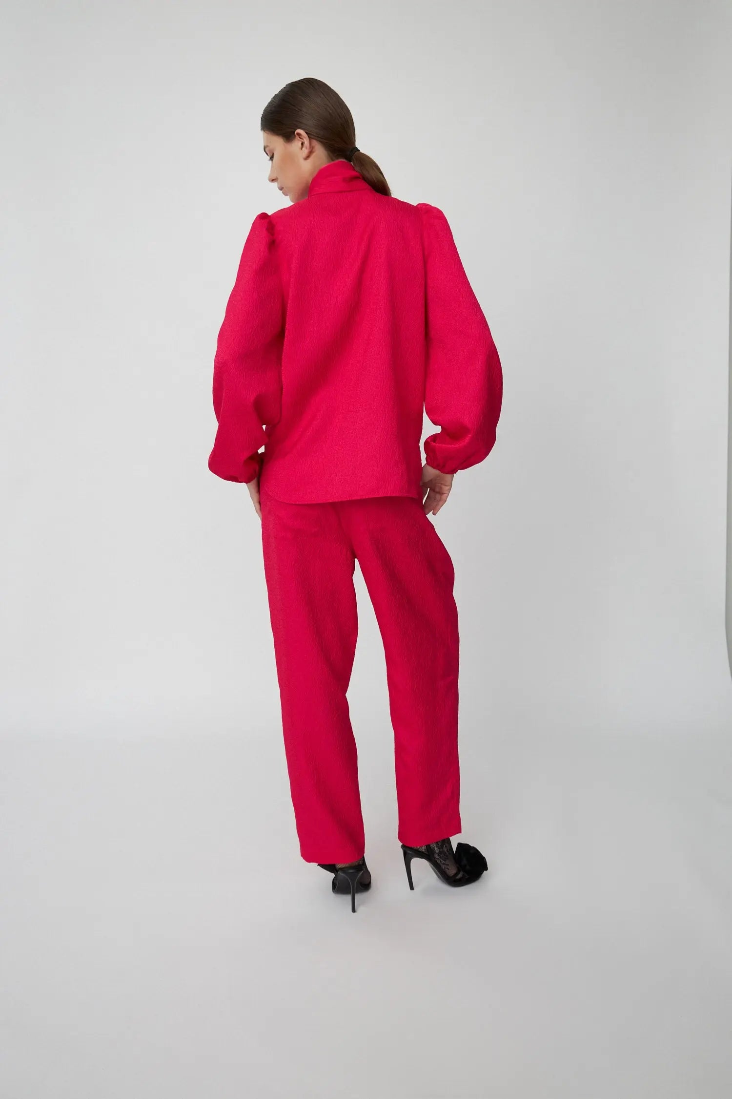 Stella Nova Bow Tie Shirt Shirt 628 Wild Cherry