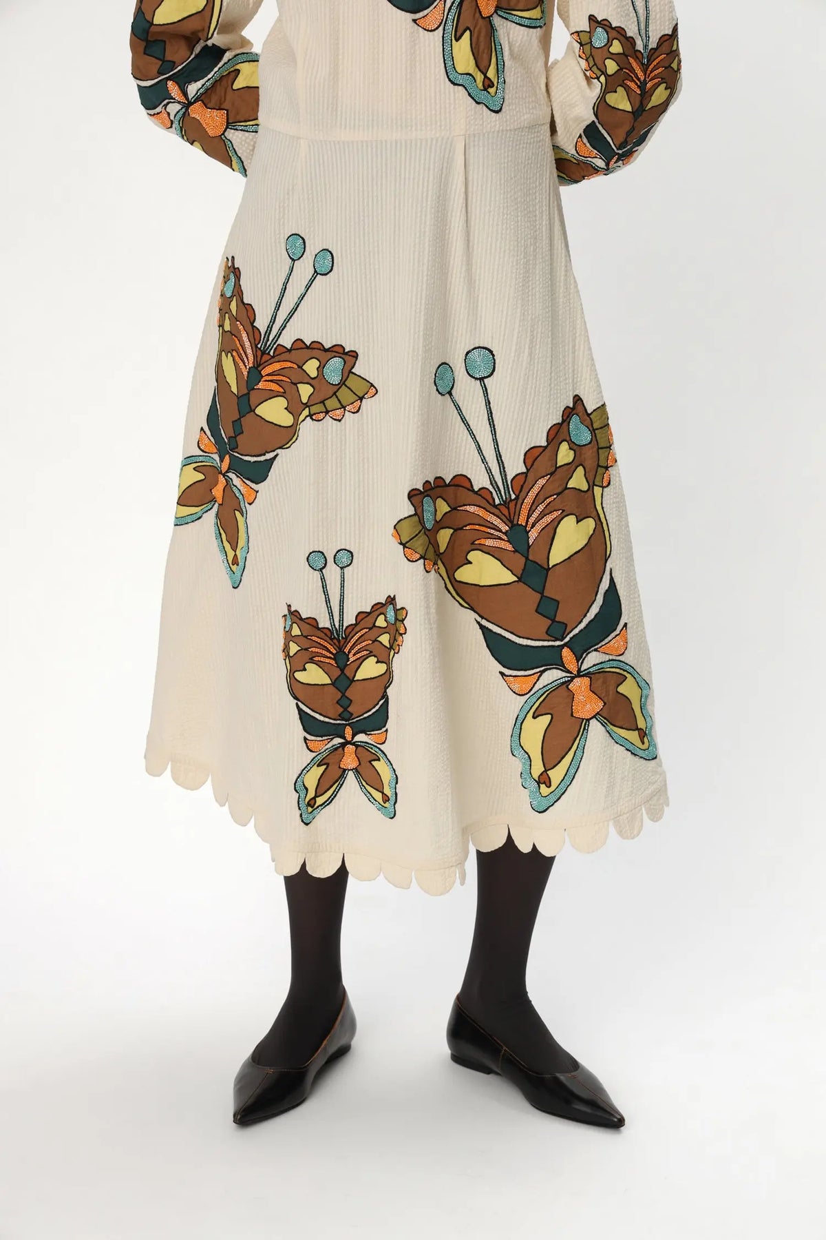 Stella Nova Butterfly Dress Dress 036 Creme Tones