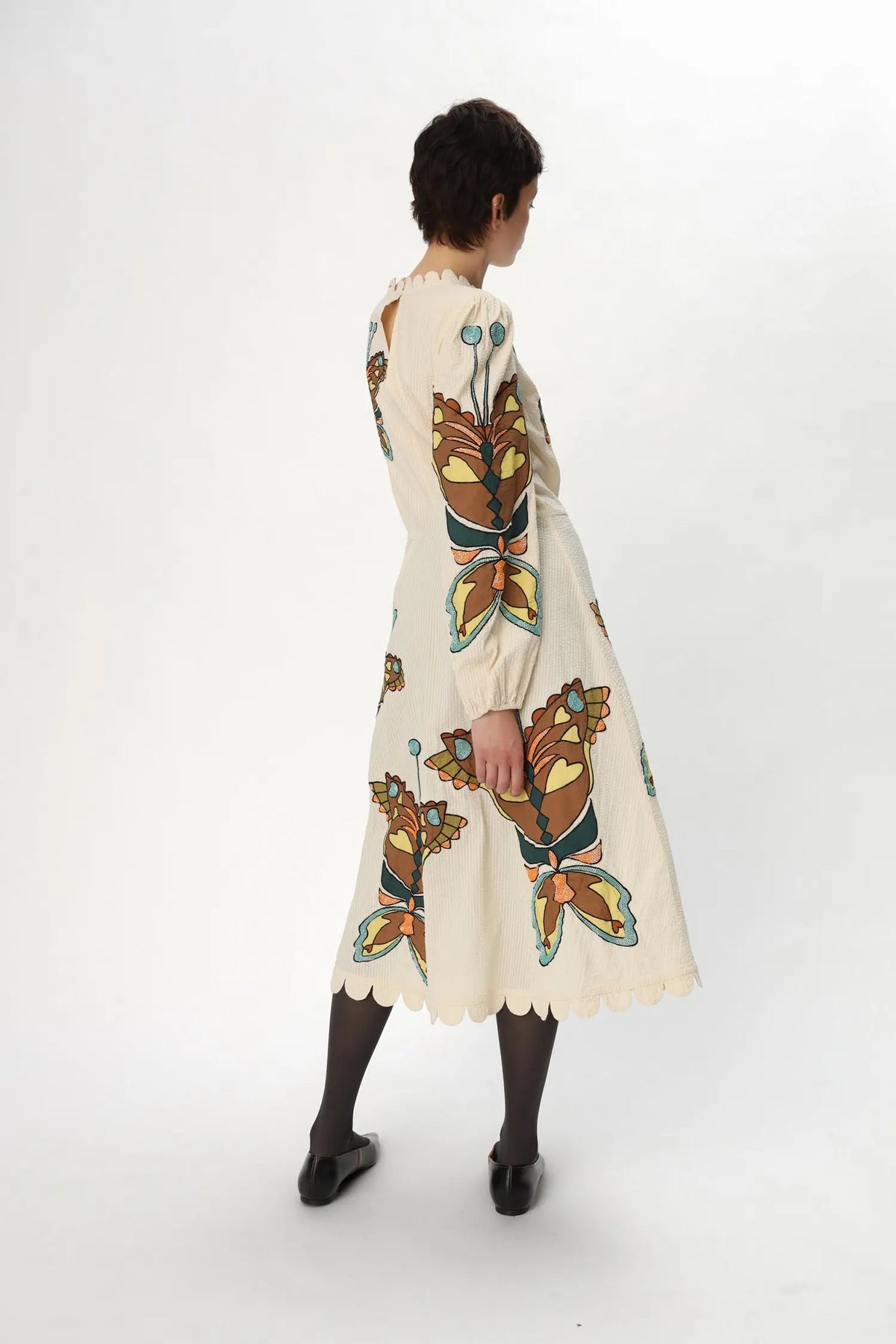 Stella Nova Butterfly Dress Dress 036 Creme Tones