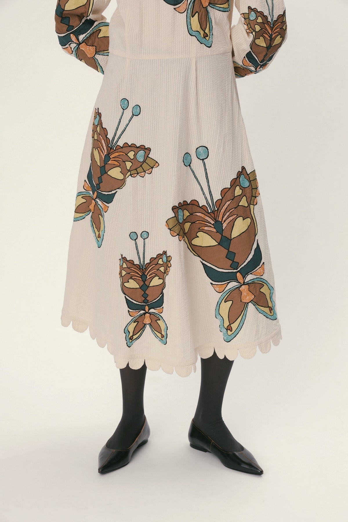 Stella Nova Butterfly Dress Dress 036 Creme Tones