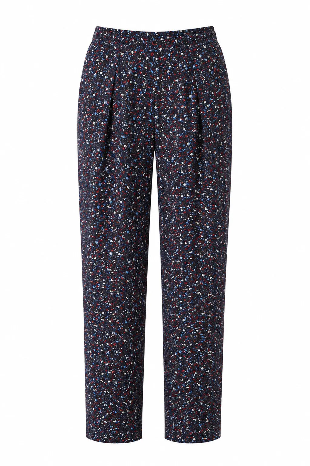 Stella Nova Carrot pants with all over print Pants 756 Flower Field