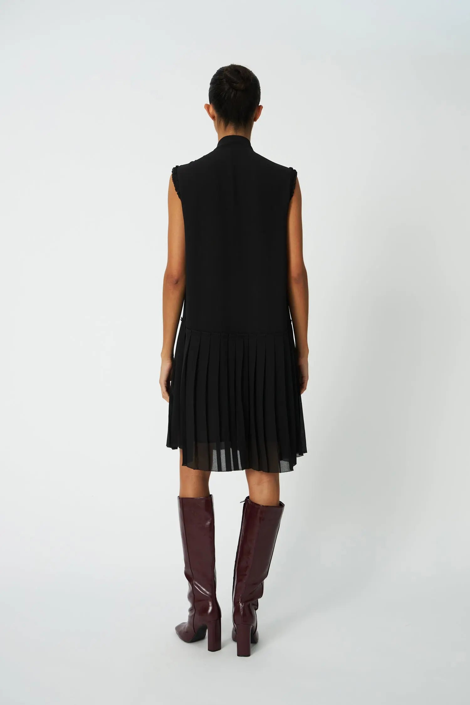 Stella Nova Chiffon Dress Dress 999 Black