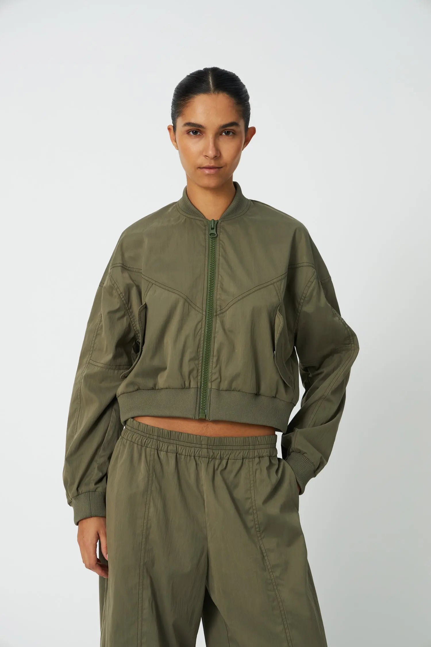 Stella Nova Combat Treck Jacket Jacket 205 Dust Olive