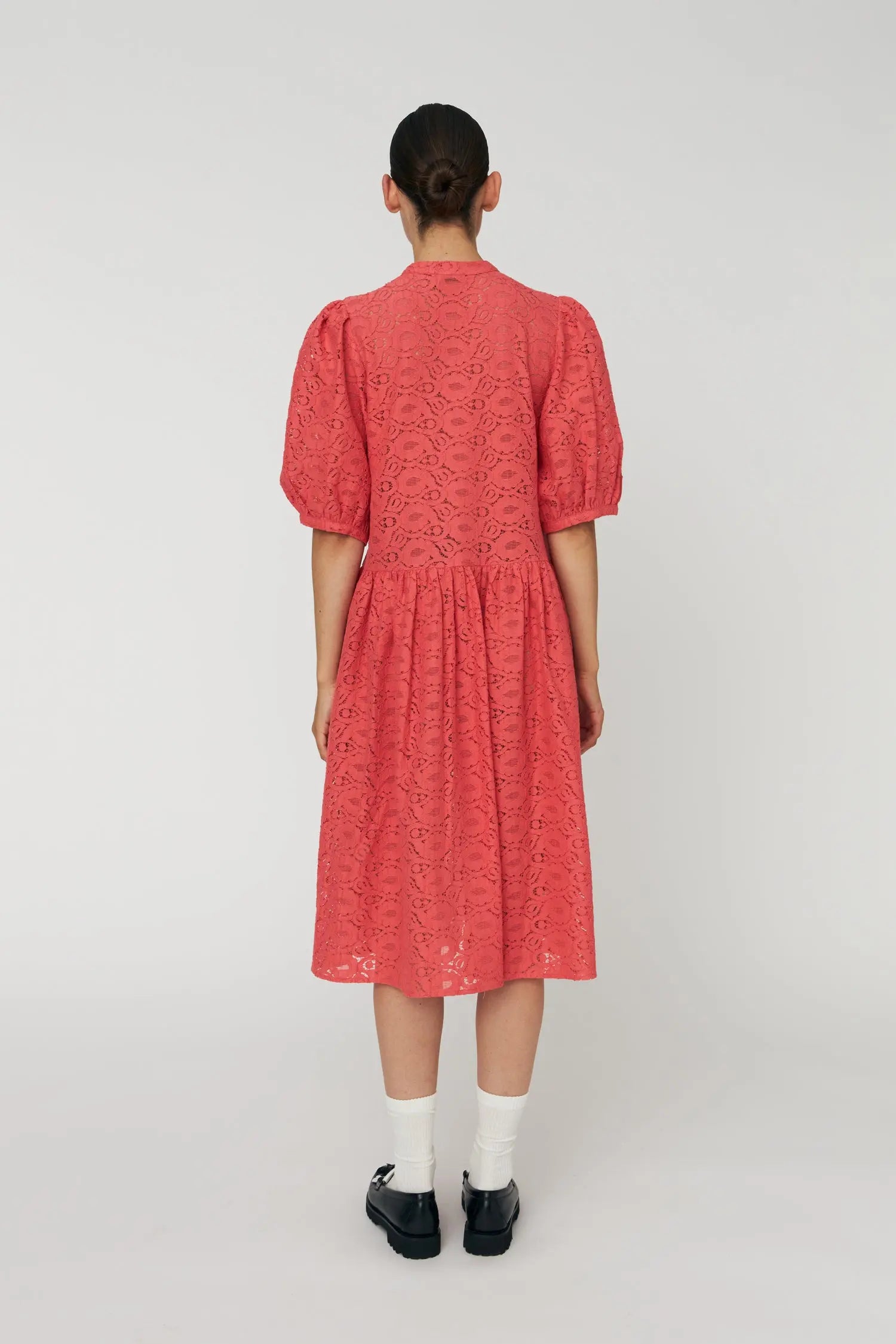 Stella Nova Cotton Lace Dress Dress 671 Summer Coral