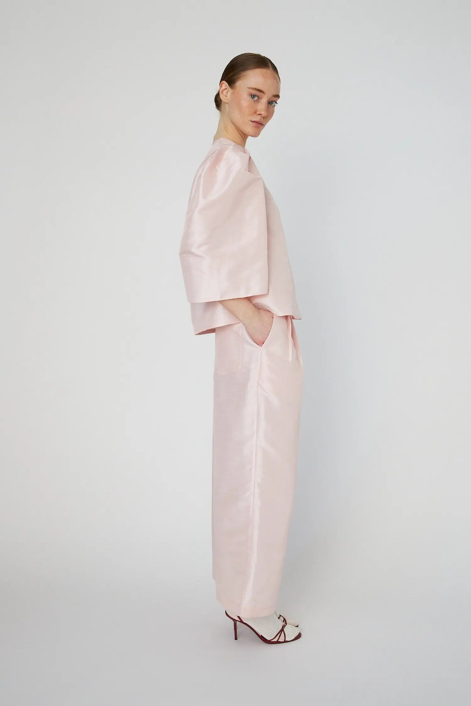 Stella Nova Crisp Blouse Blouse 558 Pale Pink