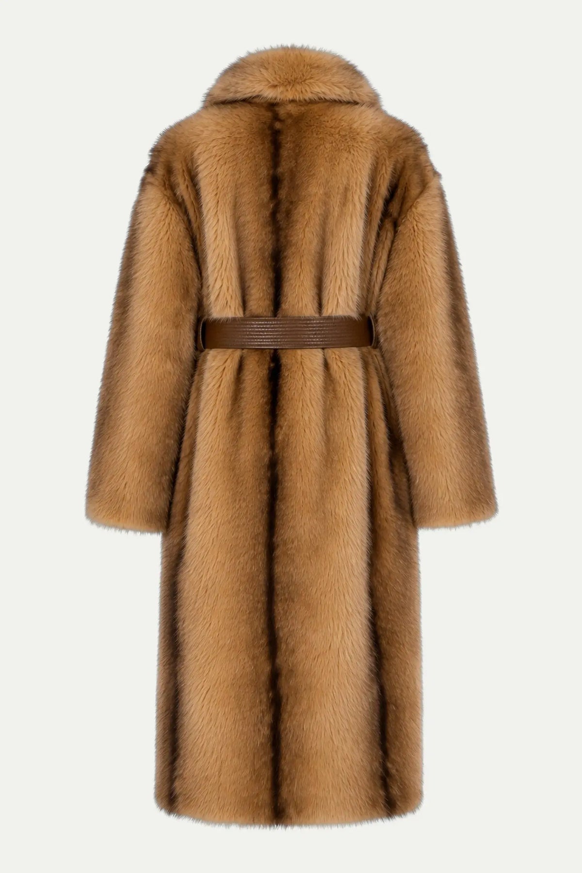 Stella Nova Faux Fur Coat Coat 862 Soft Brown