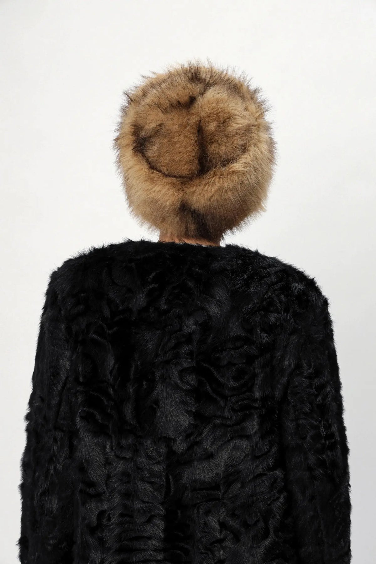Stella Nova Faux Fur Hat Hat 862 Soft Brown