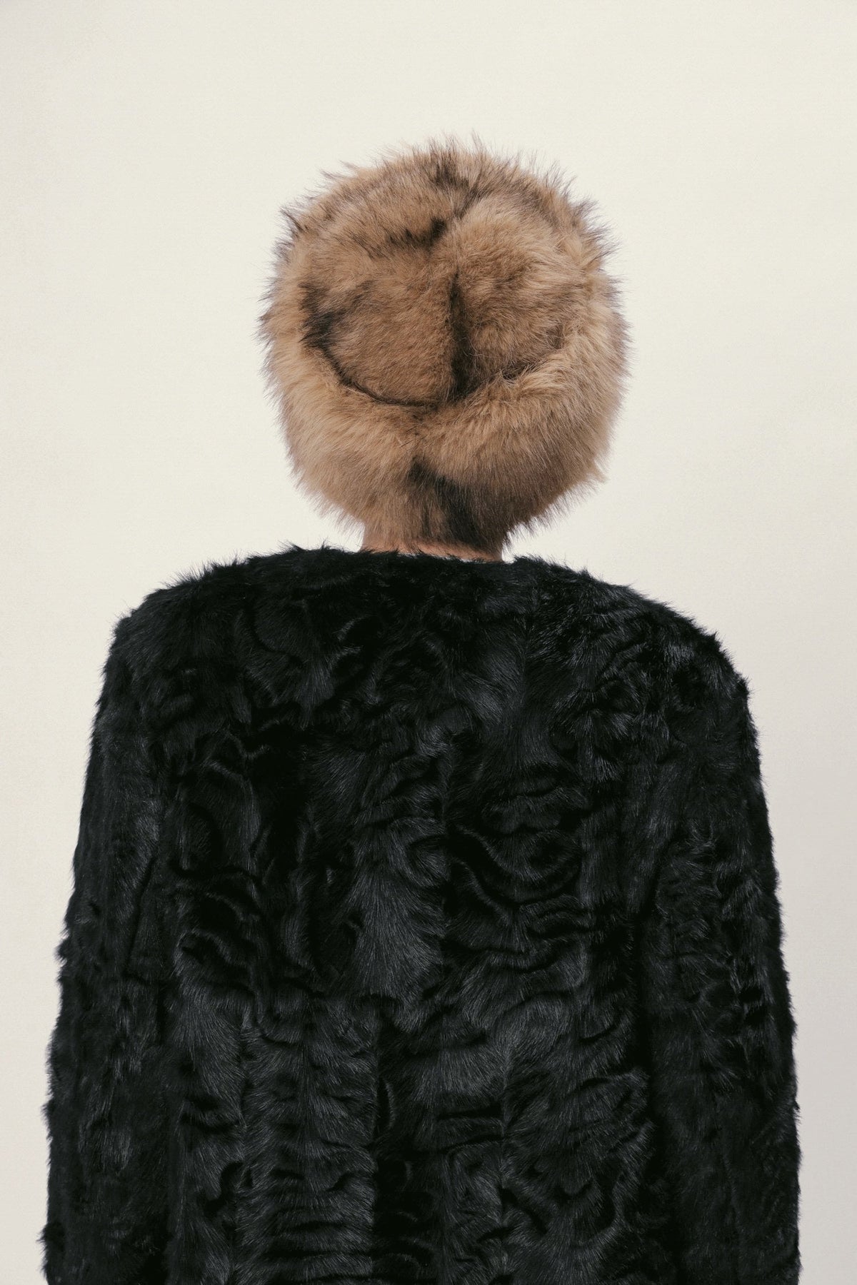 Stella Nova Faux Fur Hat Hat 862 Soft Brown