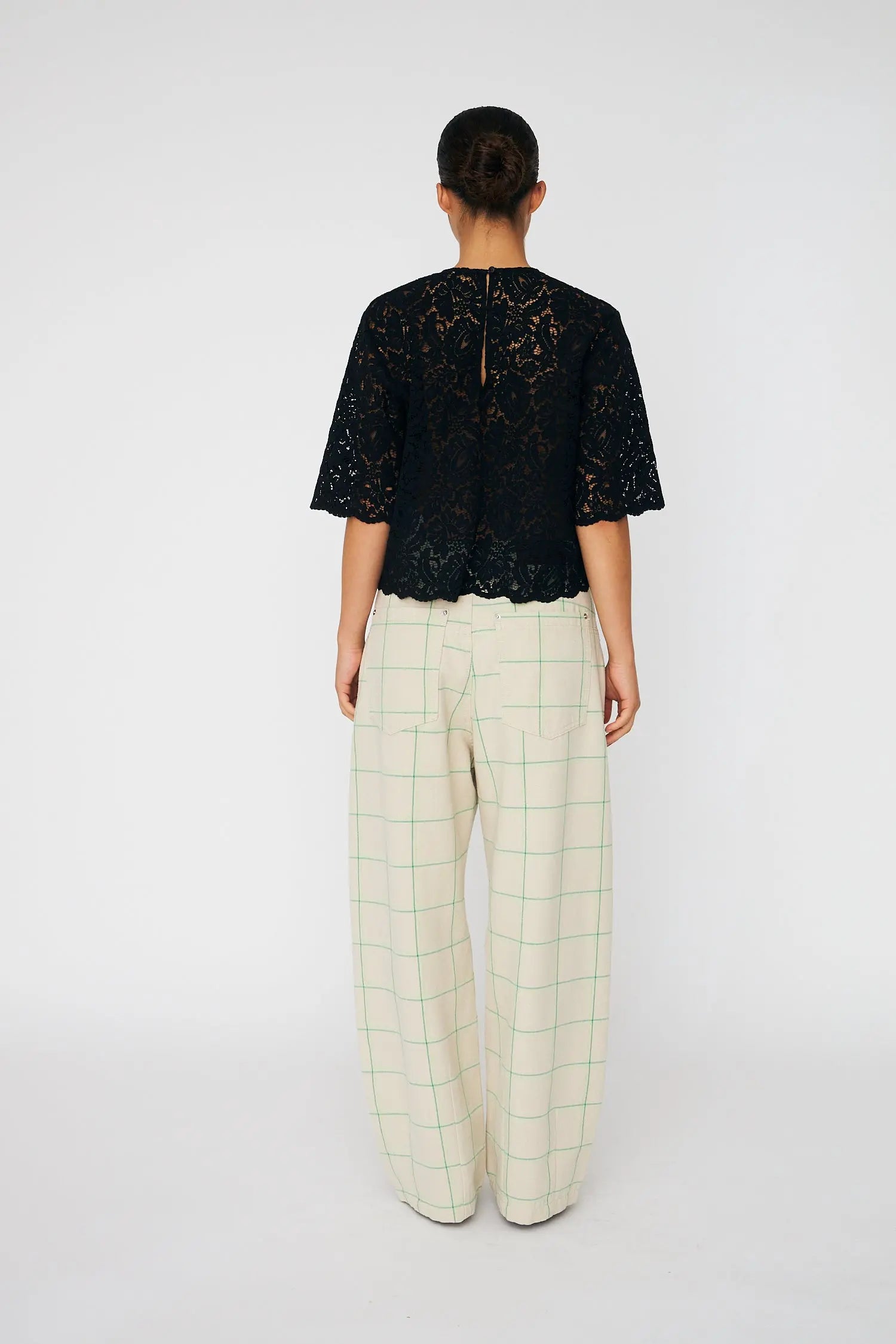 Stella Nova Lace Top Top 999 Black