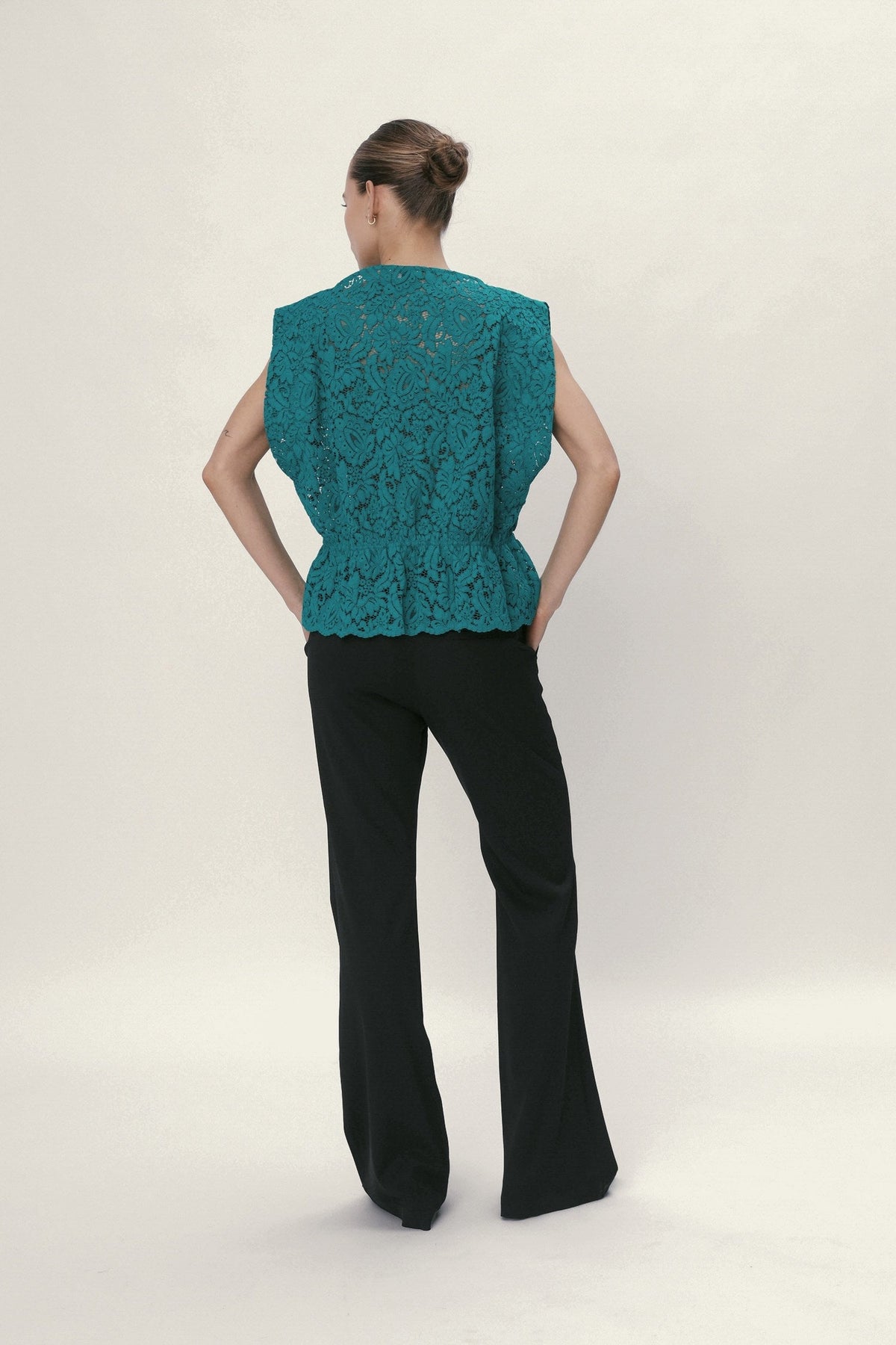 Stella Nova Lace Top Top 231 Emerald