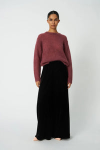 Luxury Mohair Sweater - Rose Dust