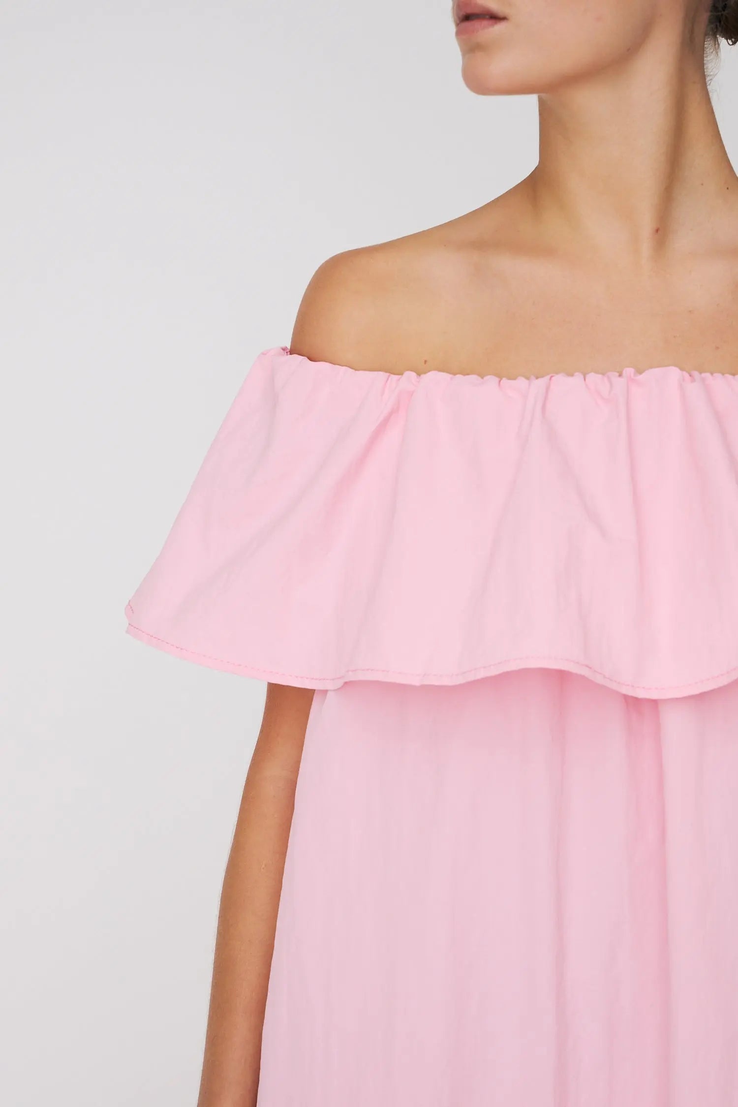 Stella Nova Off shoulder Midi Dress Dress 465 Pink