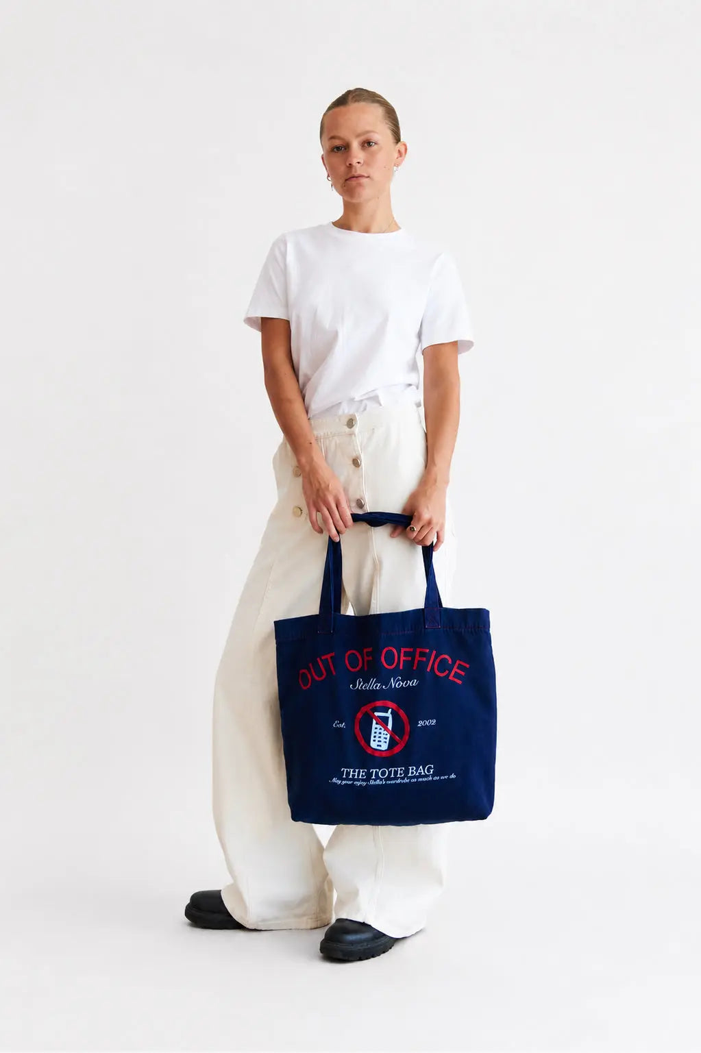 Stella Nova Ouf of Office Tote Bag Bags 346 Workwear Blue