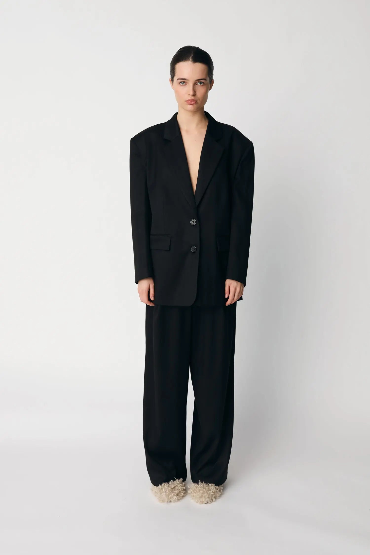 Stella Nova Oversized Blazer Blazer 999 Black