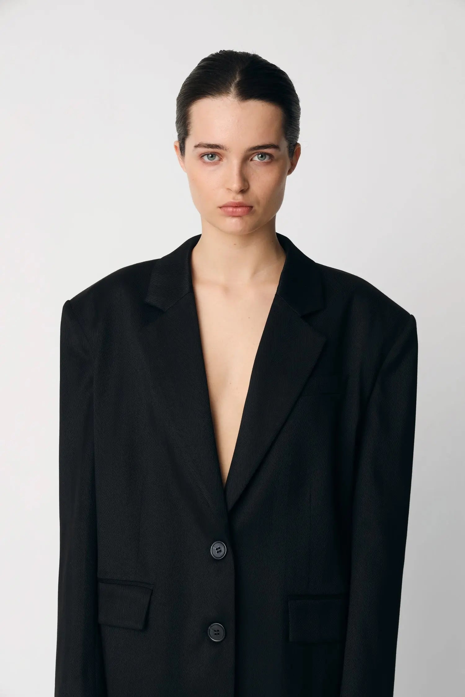 Stella Nova Oversized Blazer Blazer 999 Black