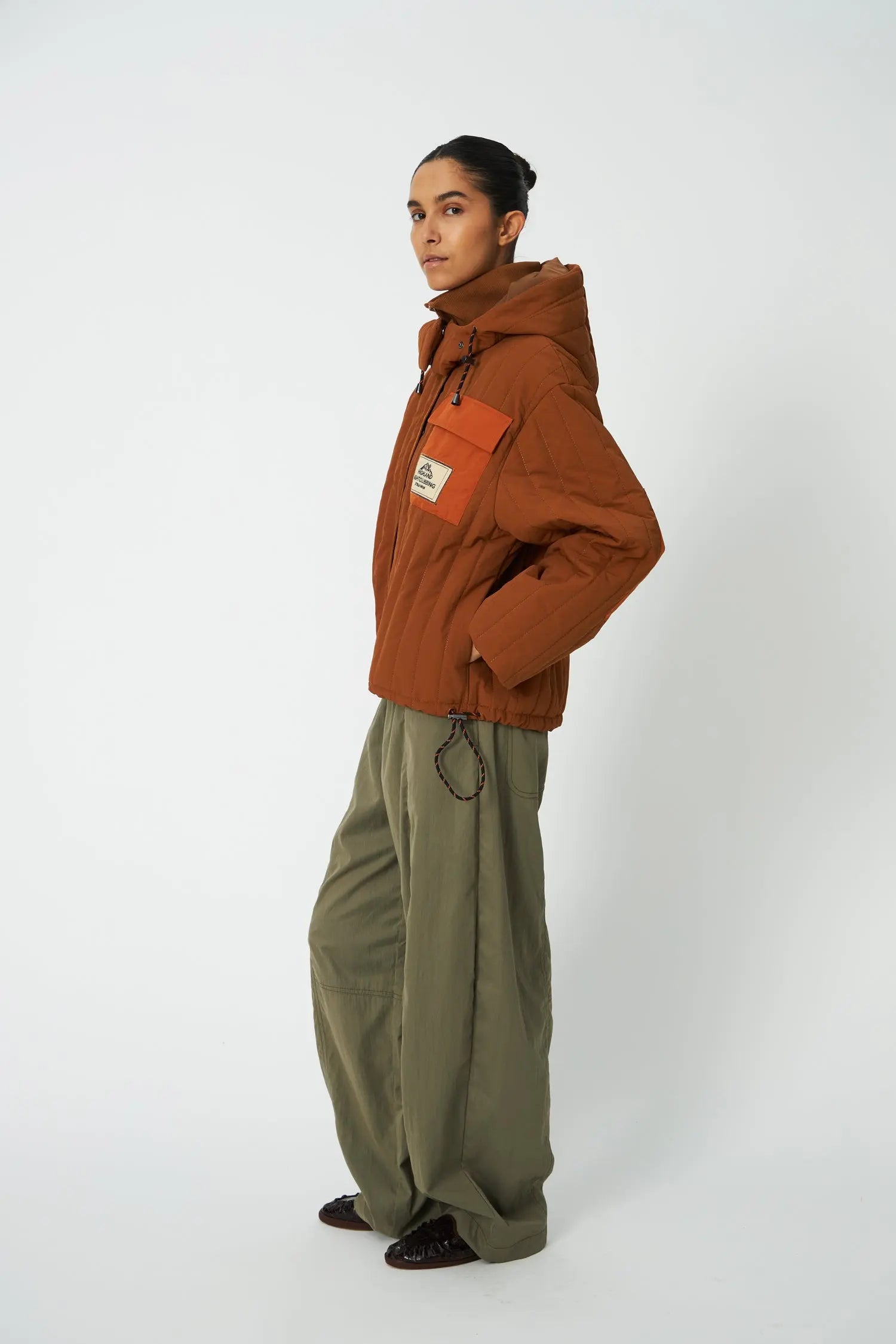 Stella Nova Quilted Jacket Jacket 869 Brown