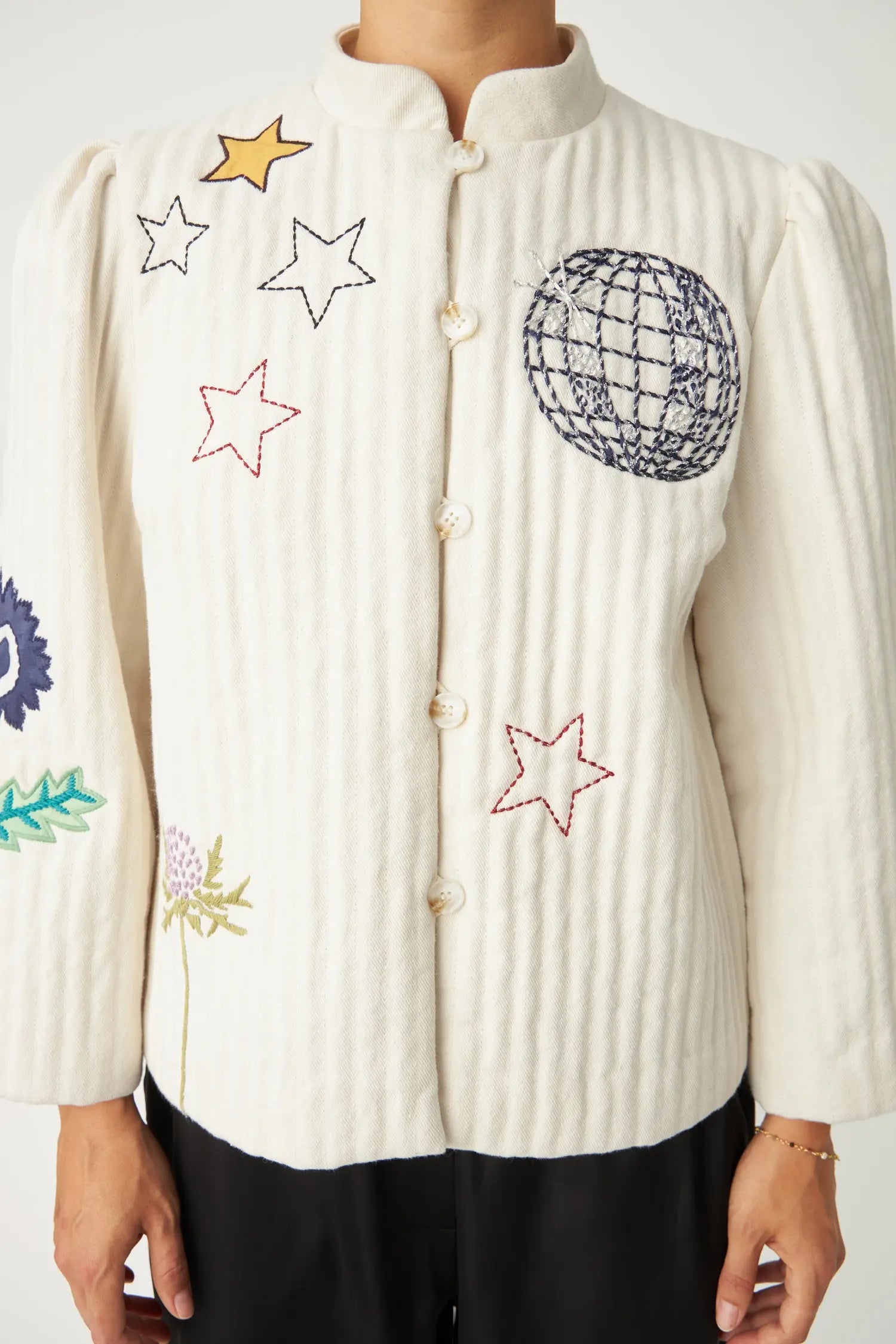 Stella Nova Handcrafted Jacket Jacket 530 Multicolour