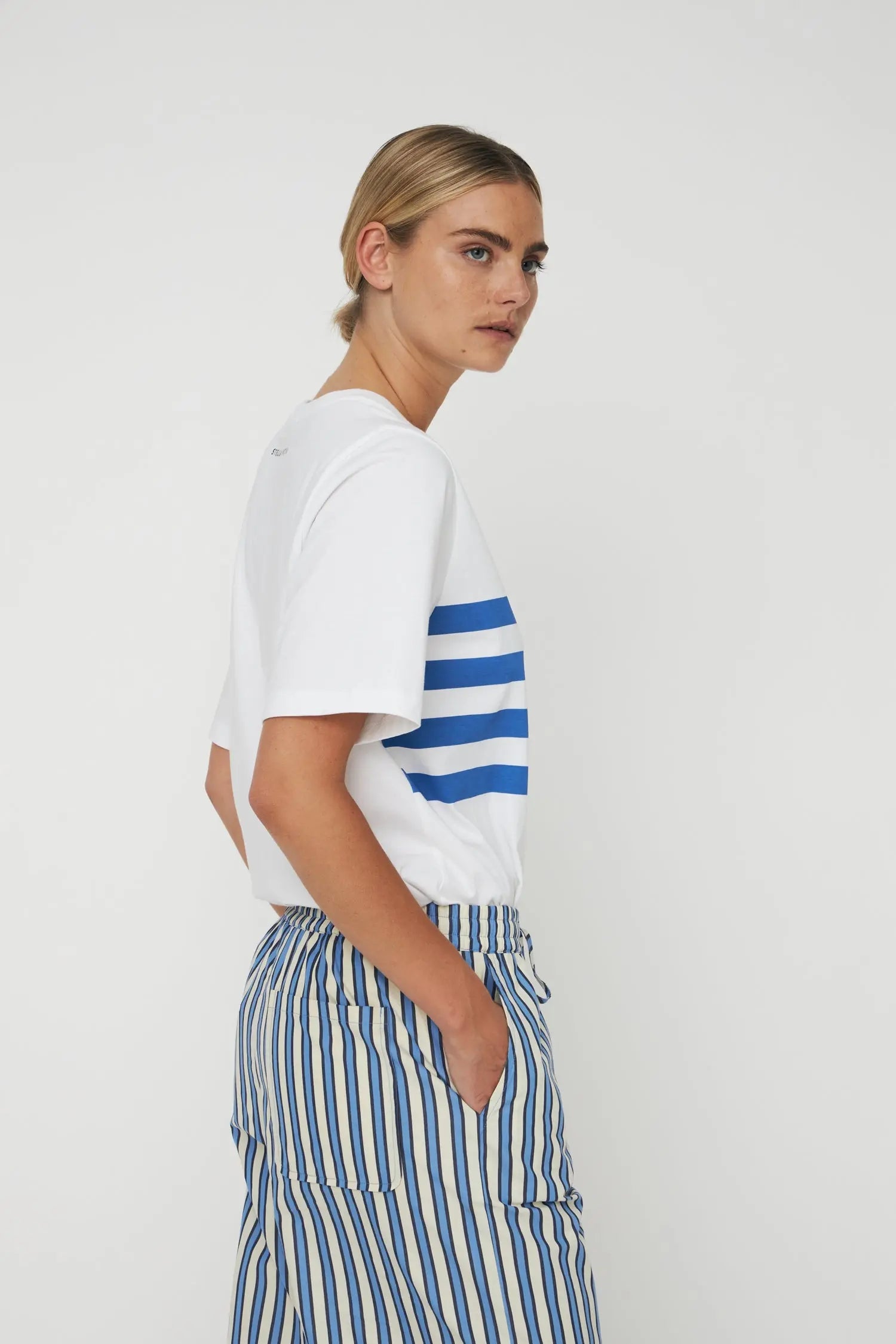 Stella Nova Stella Nova Printed T-shirt T-shirt 001 White