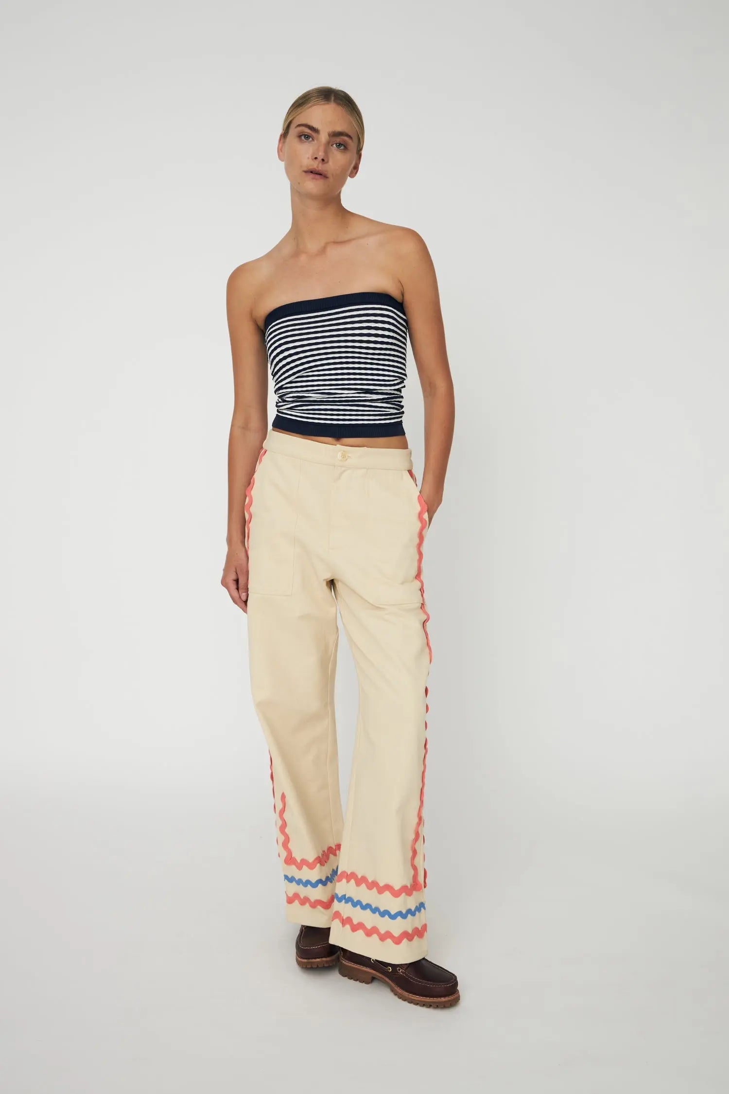 Stella Nova Sailor Pants Pants 011 Sand