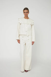 Sømandsjakke - Almost White