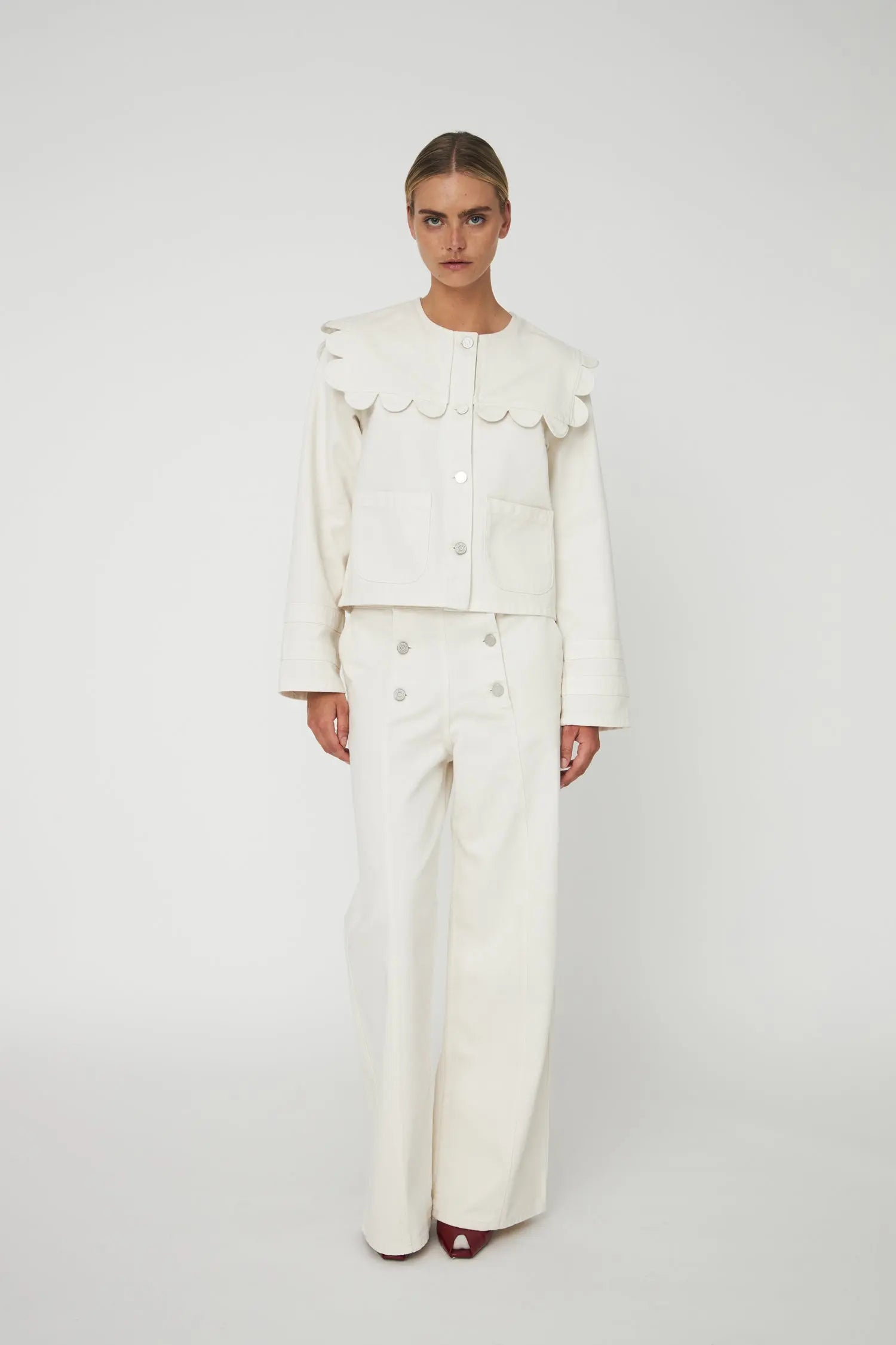 Stella Nova Sailors Pants Pants 017 Almost White