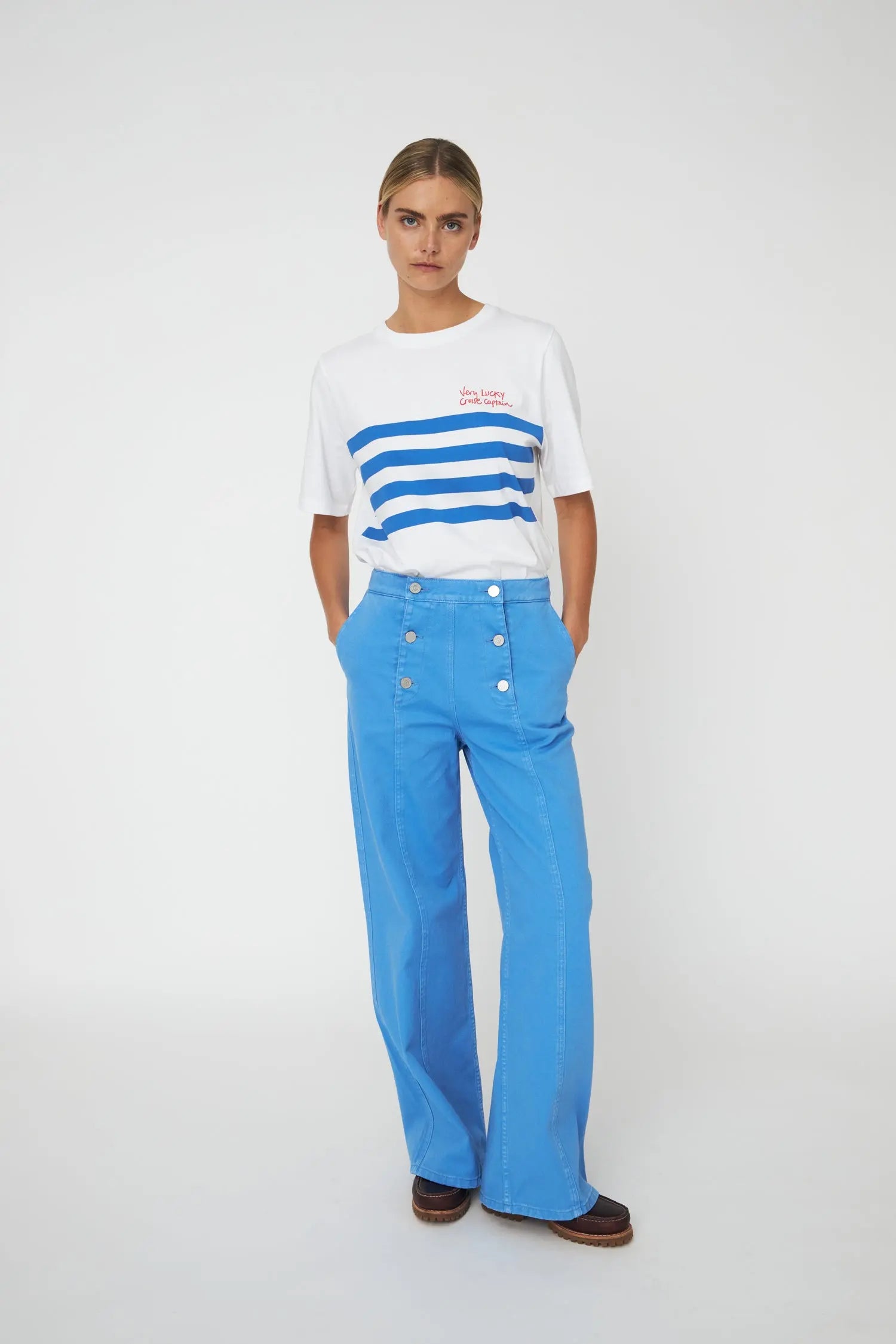 Stella Nova Sailors Pants Pants 308 Blue Coral