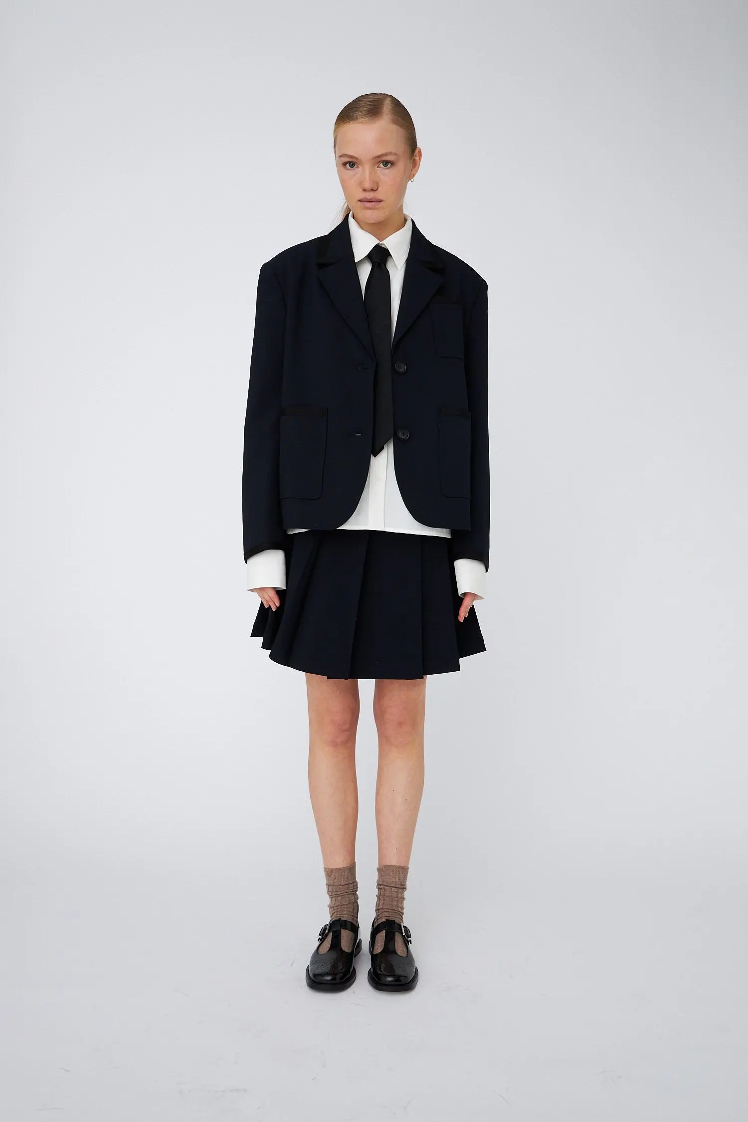 Stella Nova School Class-Inspired Blazer Blazer 395 Navy