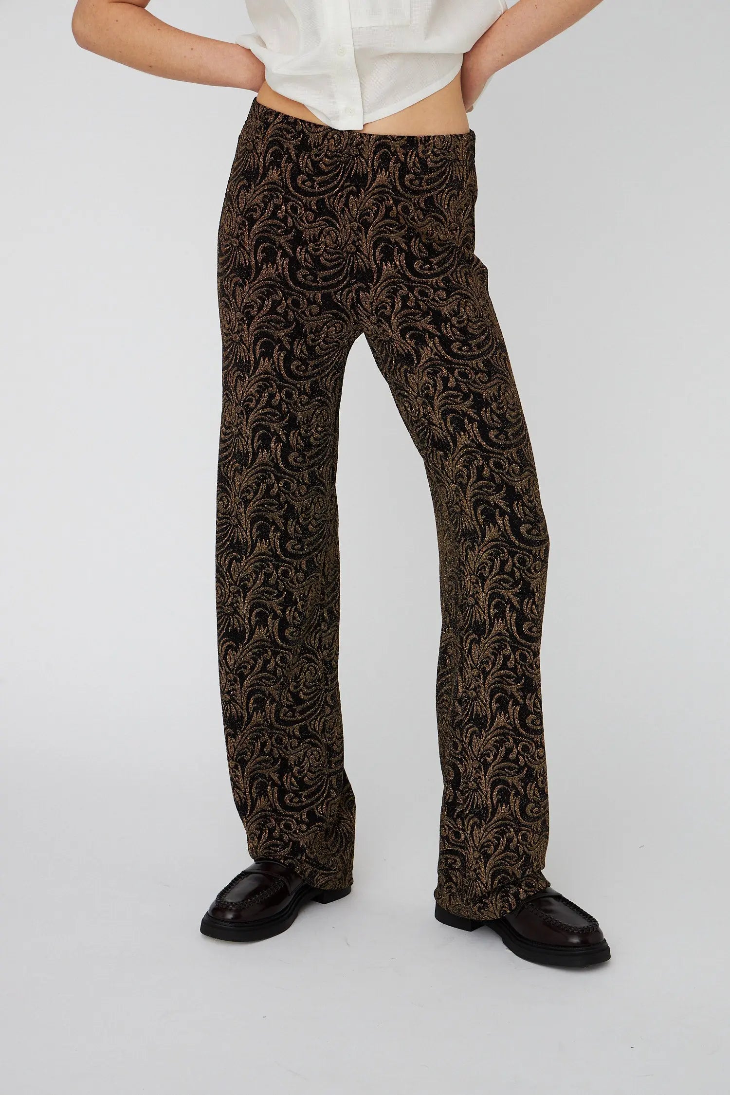 Stella Nova Sparkling Jersey Pants Pants 999 Black