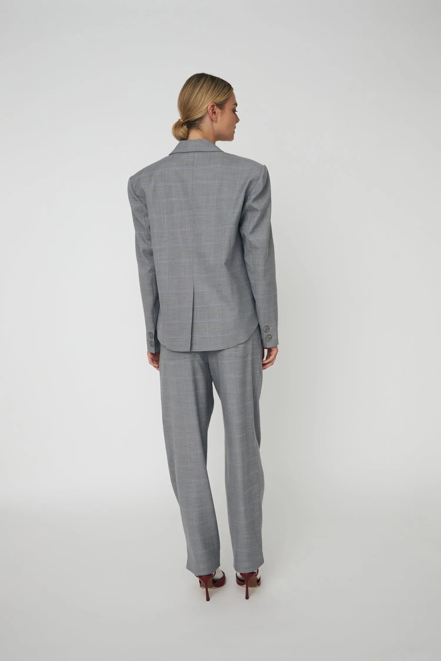 Stella Nova Tuxedo Blazer Blazer 490 Light Grey