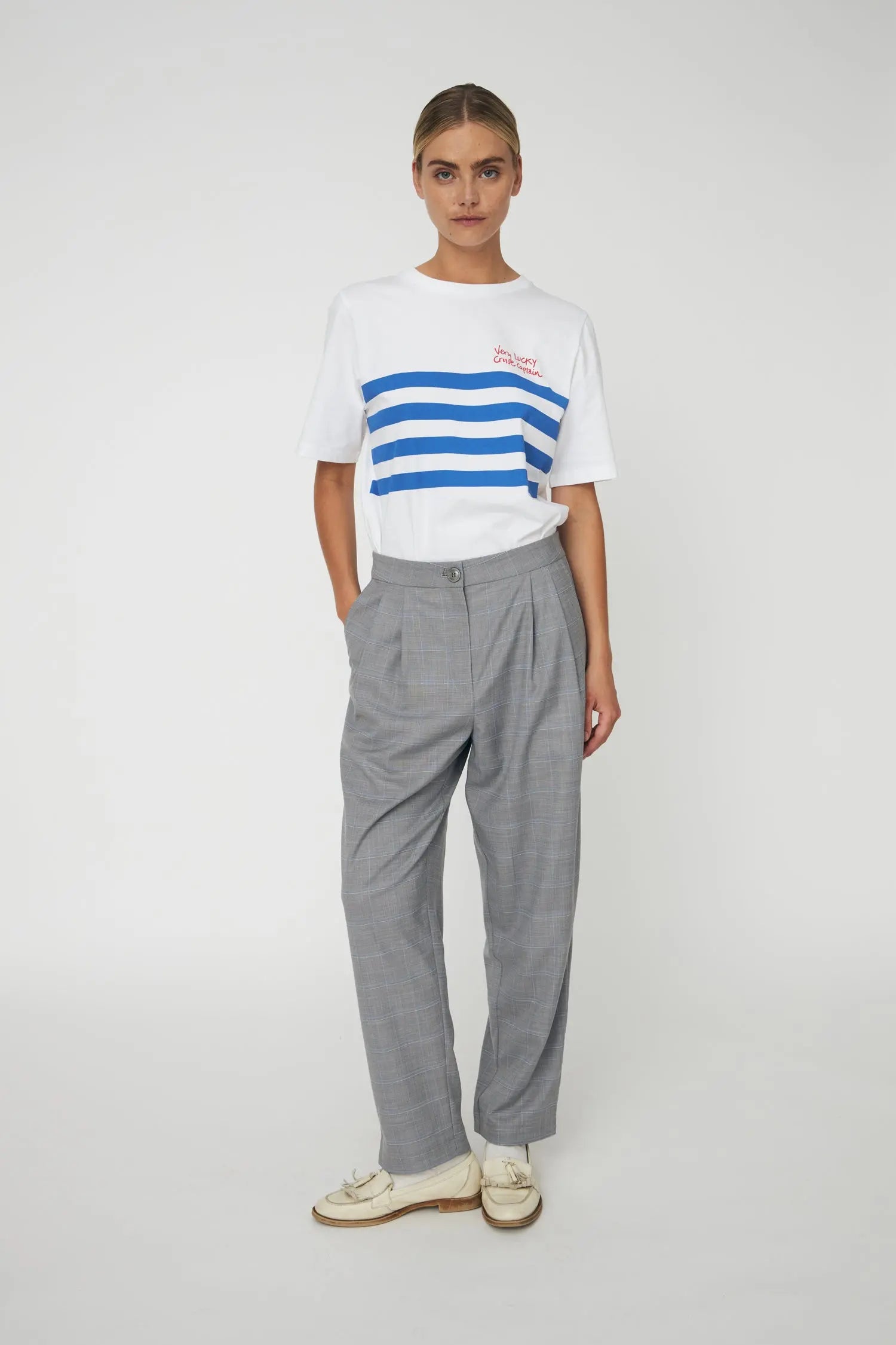 Stella Nova Tuxedo Pants Pants 490 Light Grey