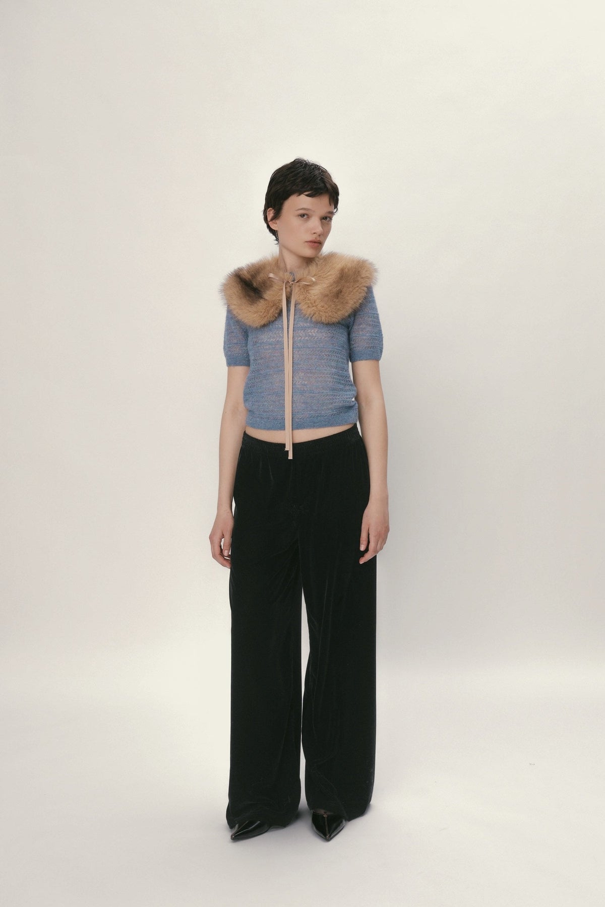 Stella Nova Velvet Pants Pants 999 Black