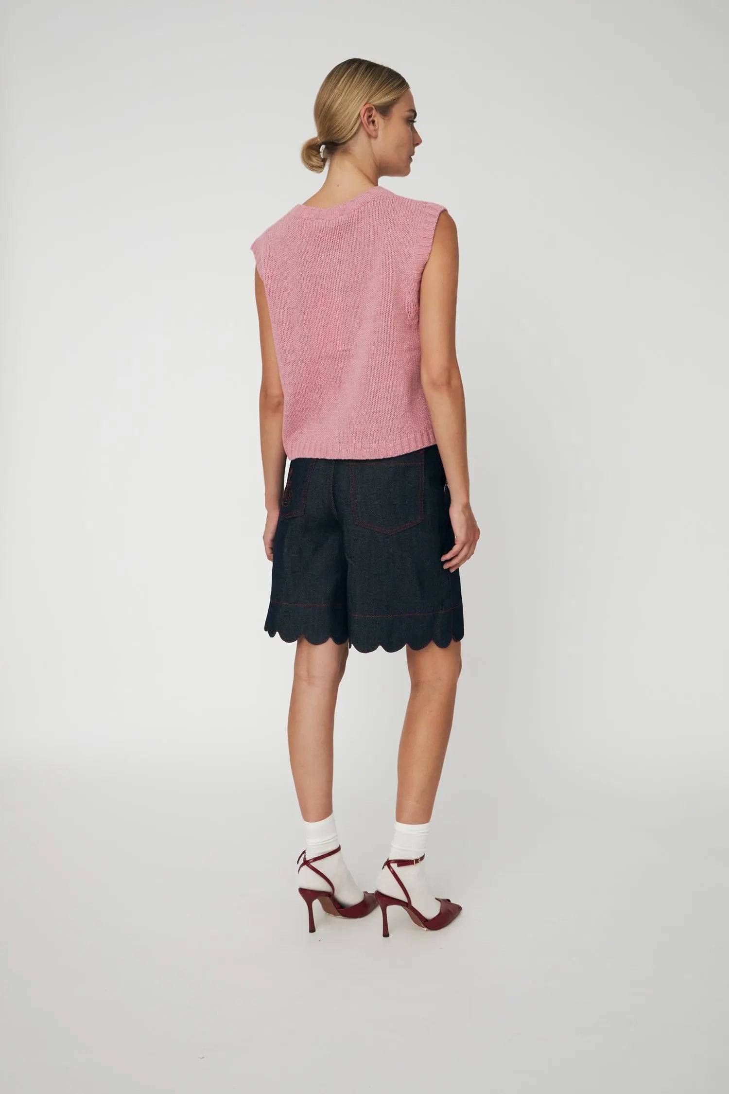 Anchor vest - Lilac