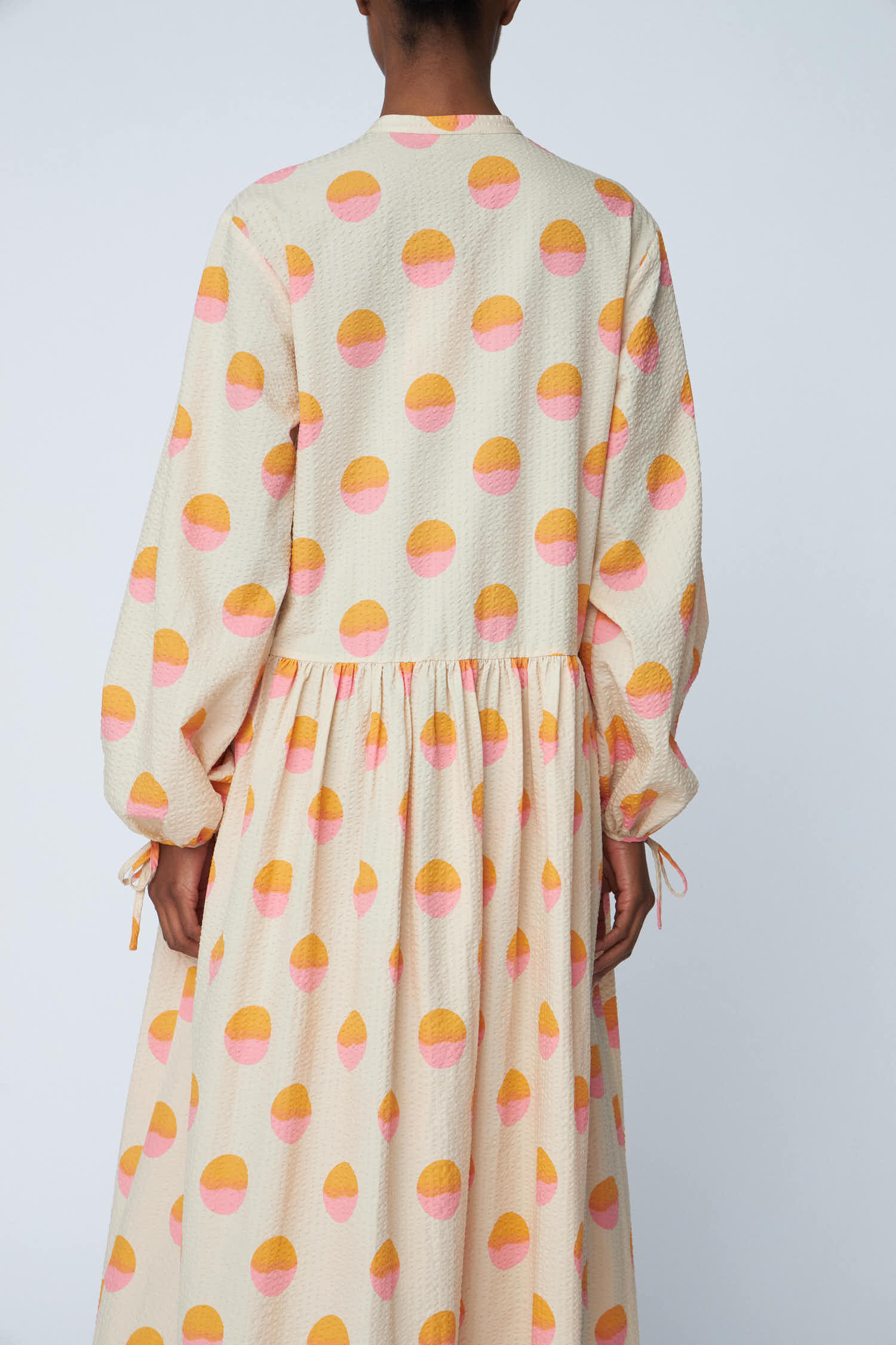 Stella Nova Big Dot Maxi Dress Dress 474 Creme/Red Dots