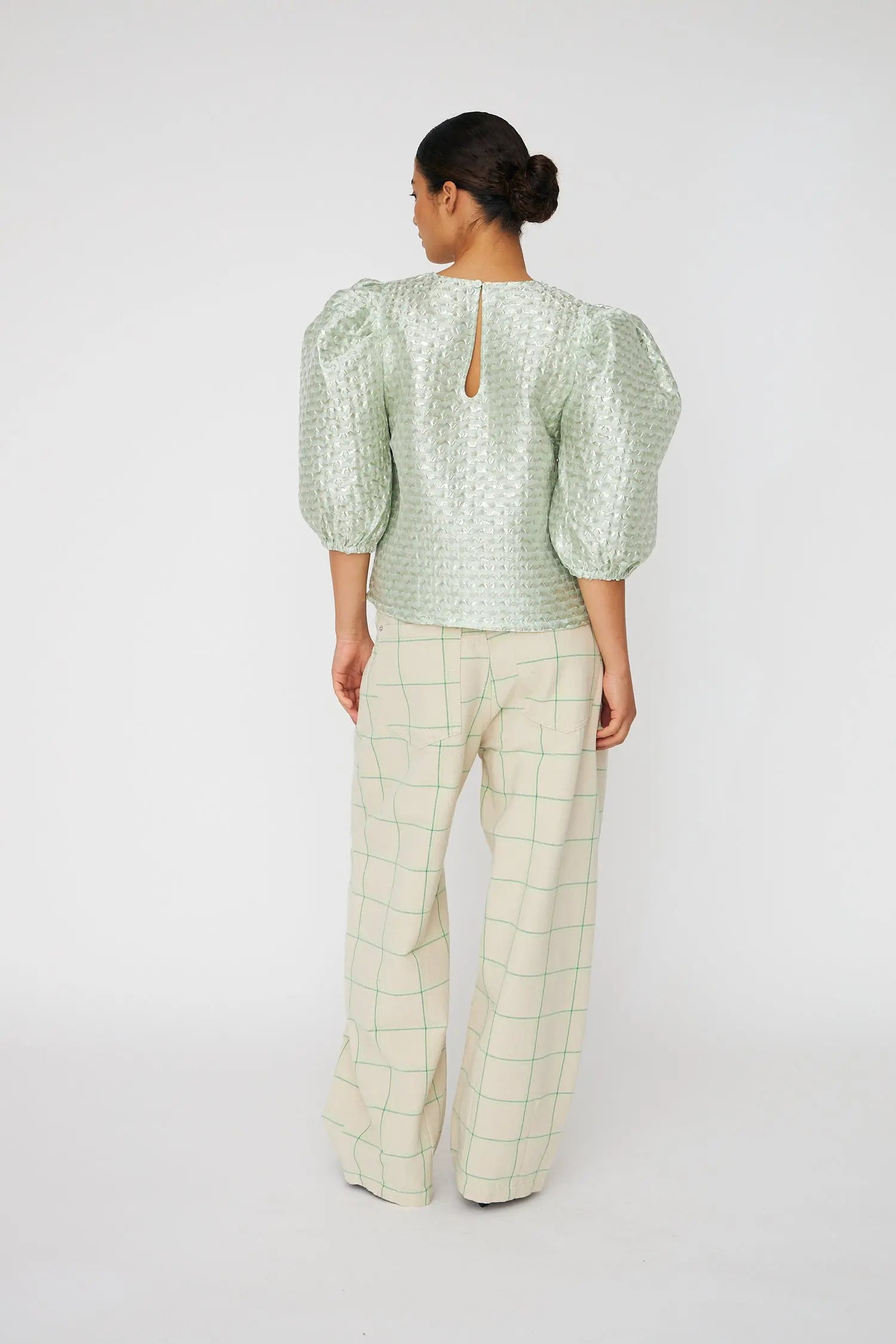 Stella Nova Bubble Blouse Blouse 236 Mint Tea