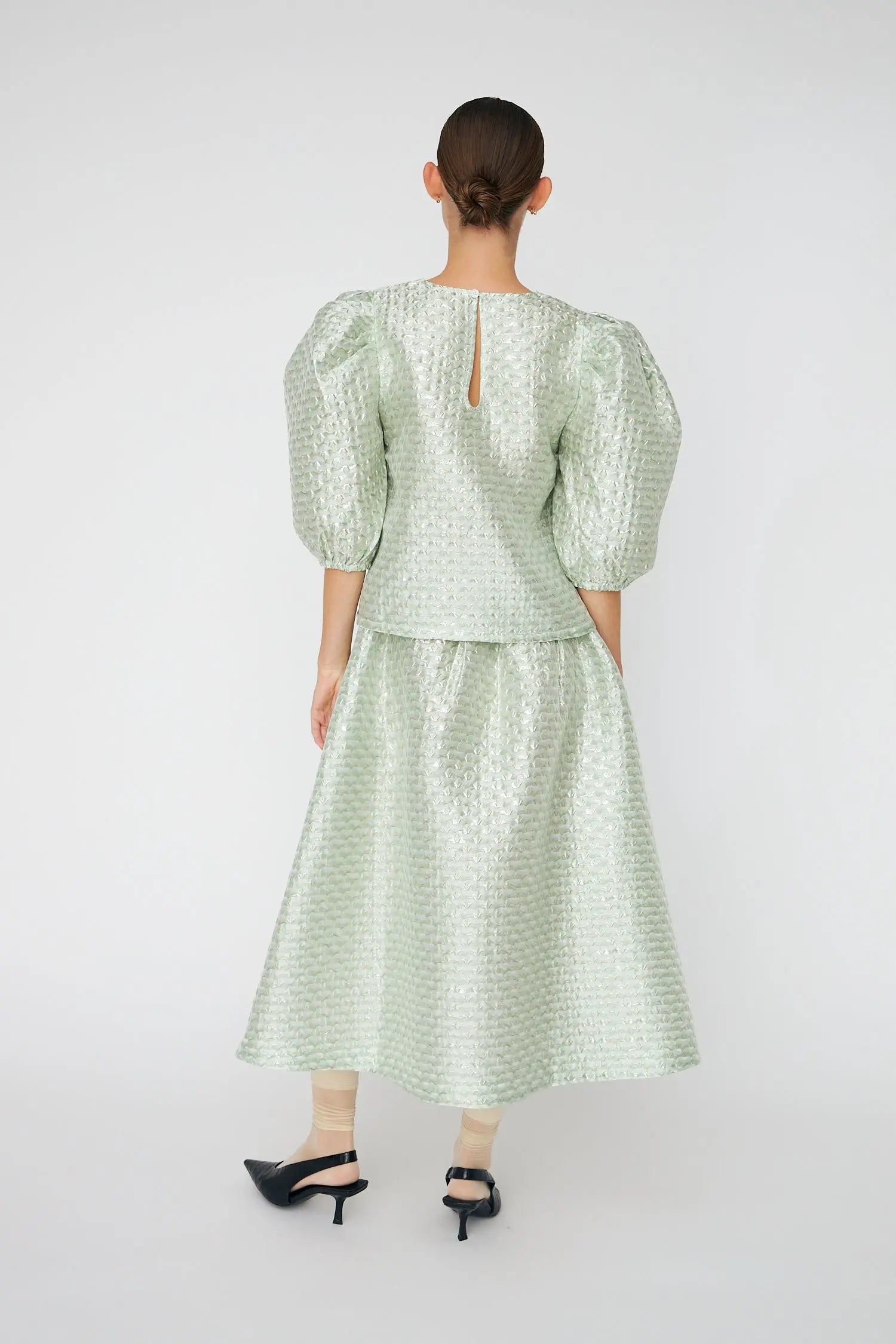 Stella Nova Bubble Blouse Blouse 236 Mint Tea
