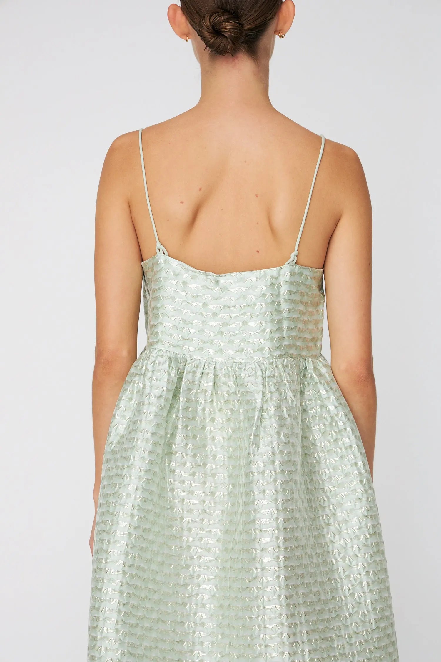 Stella Nova Bubble Dress with Straps Dress 236 Mint Tea
