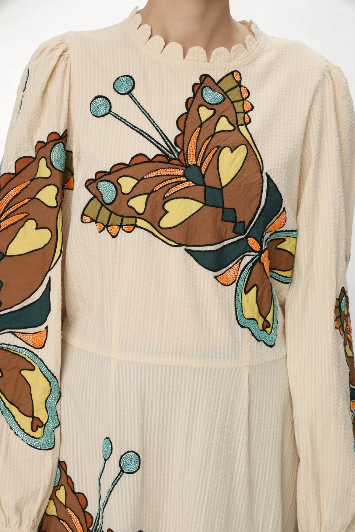 Stella Nova Butterfly Dress Dress 036 Creme Tones