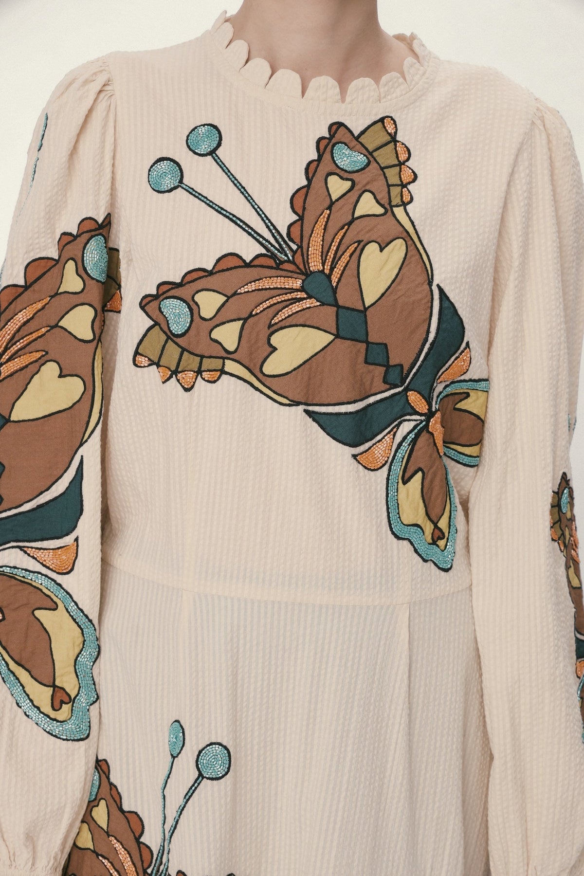 Stella Nova Butterfly Dress Dress 036 Creme Tones