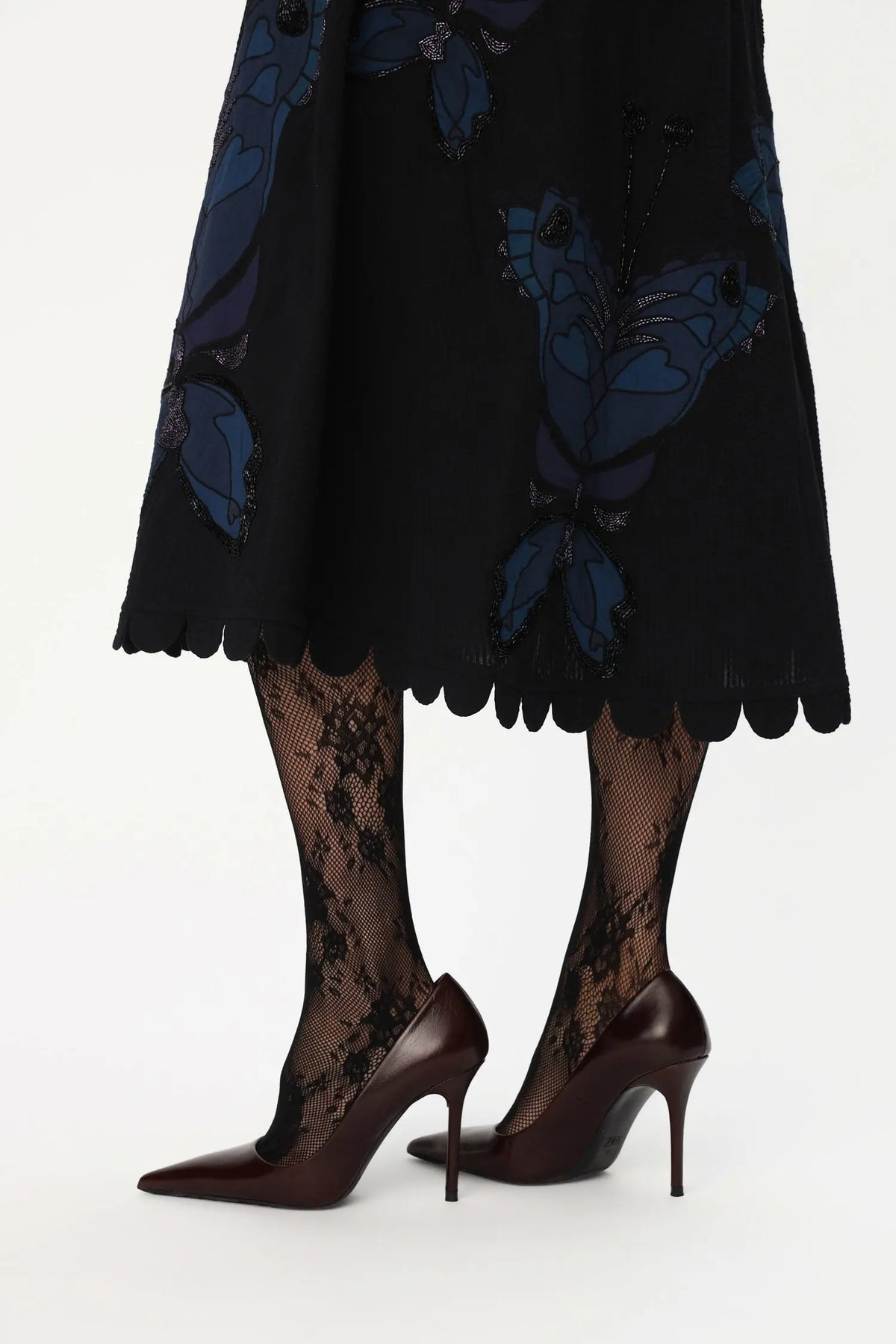Stella Nova Butterfly Dress Dress 324 Dark Ocean Black