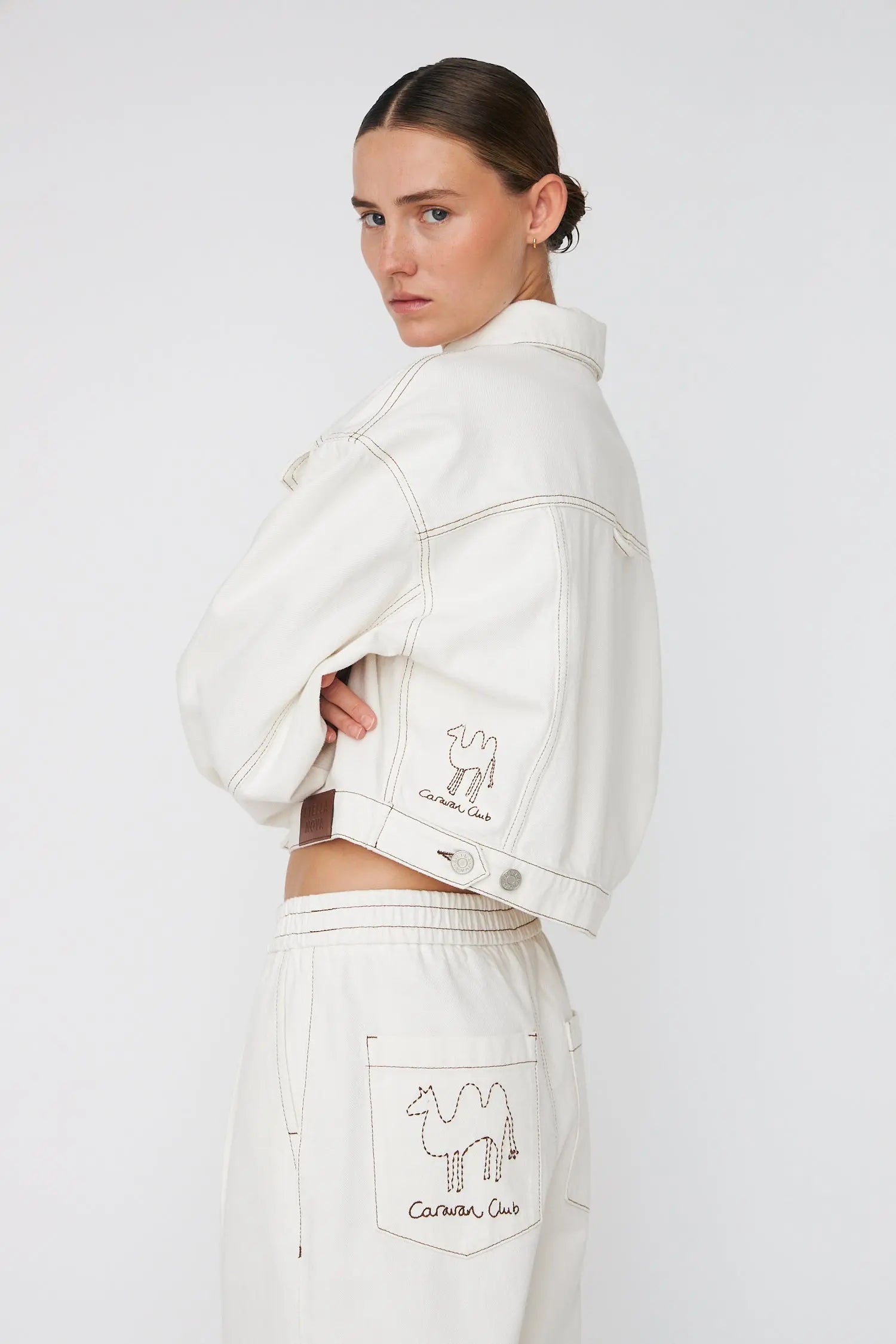 Stella Nova Caravan Club Jacket Jacket 001 White