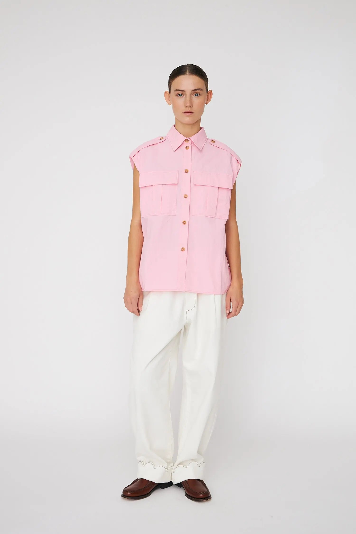 Stella Nova Caravan Shirt-Top Shirt 465 Pink