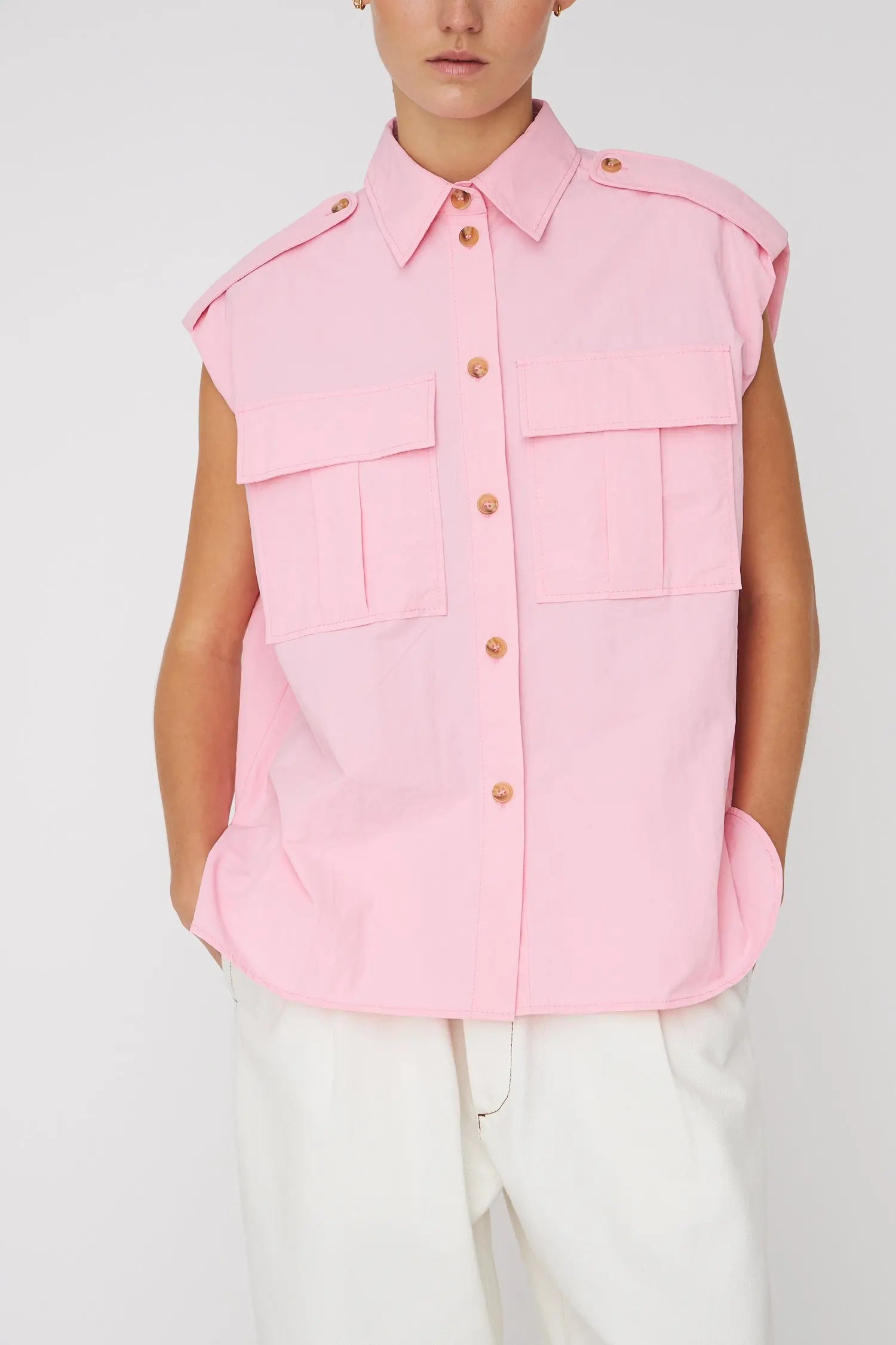 Stella Nova Caravan Shirt-Top Shirt 465 Pink