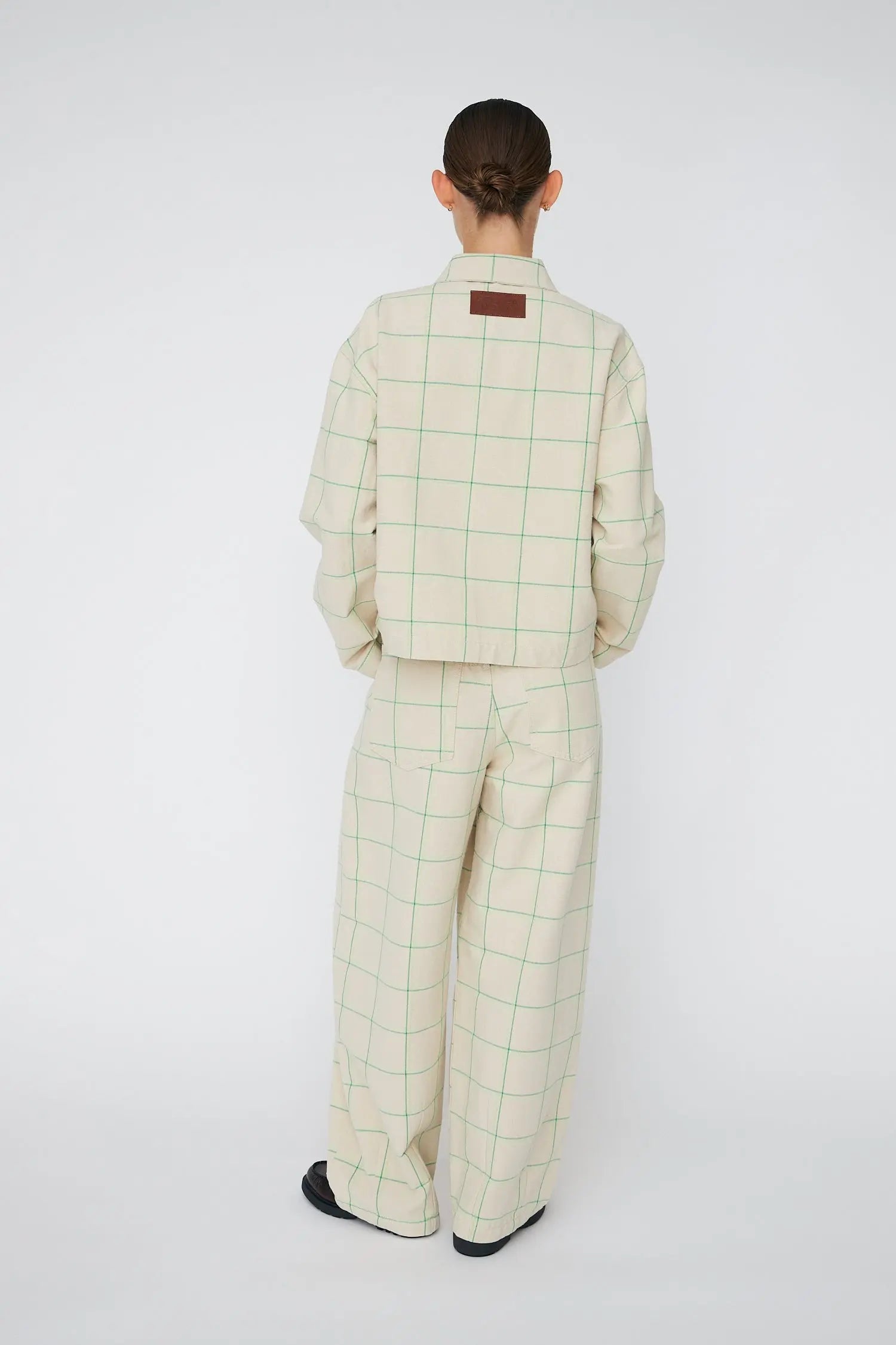 Stella Nova Checked Shirt Shirt 020 Creme Check