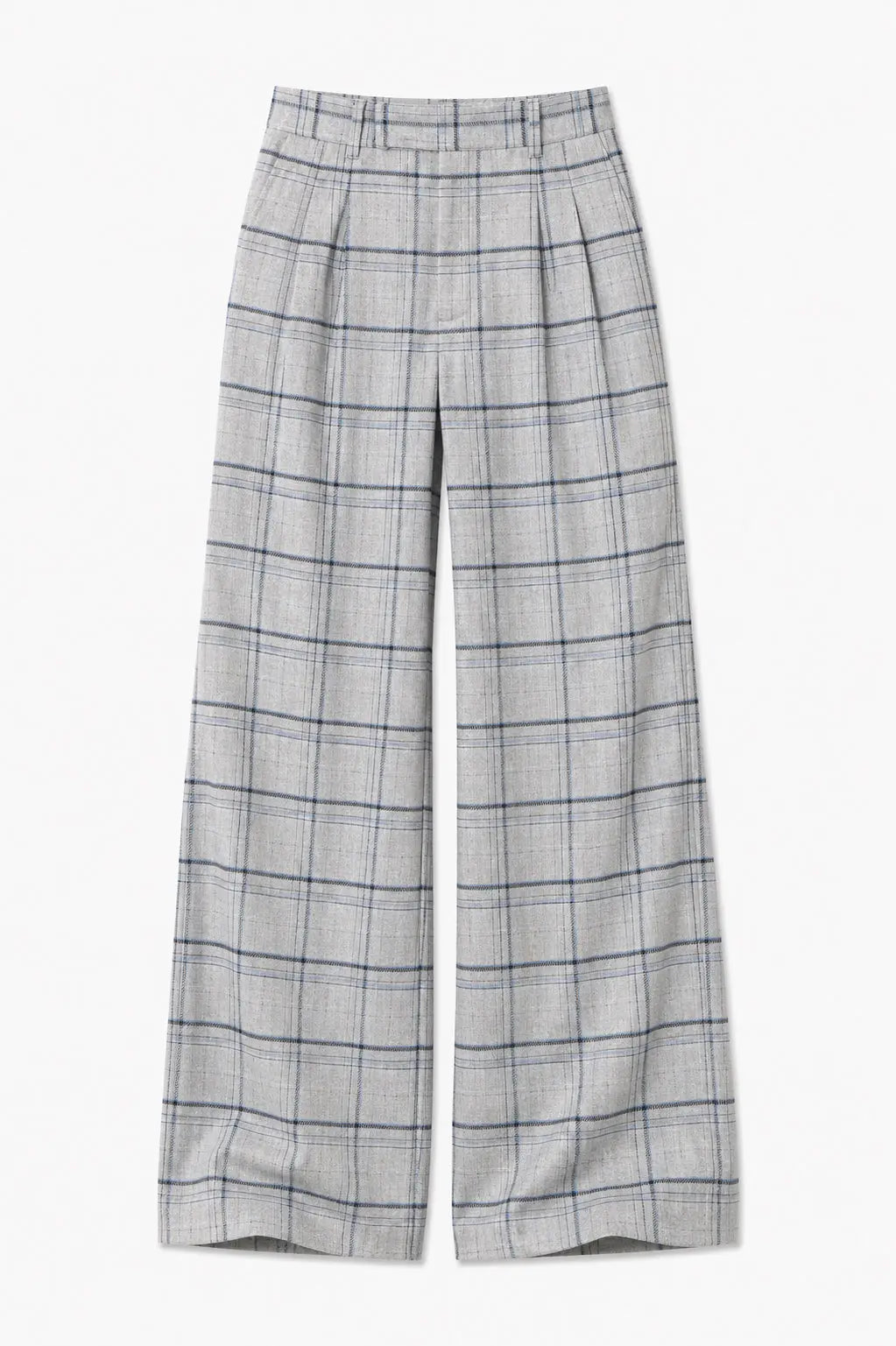 Stella Nova Checked wool mix pants Pants 864 Grey Checks