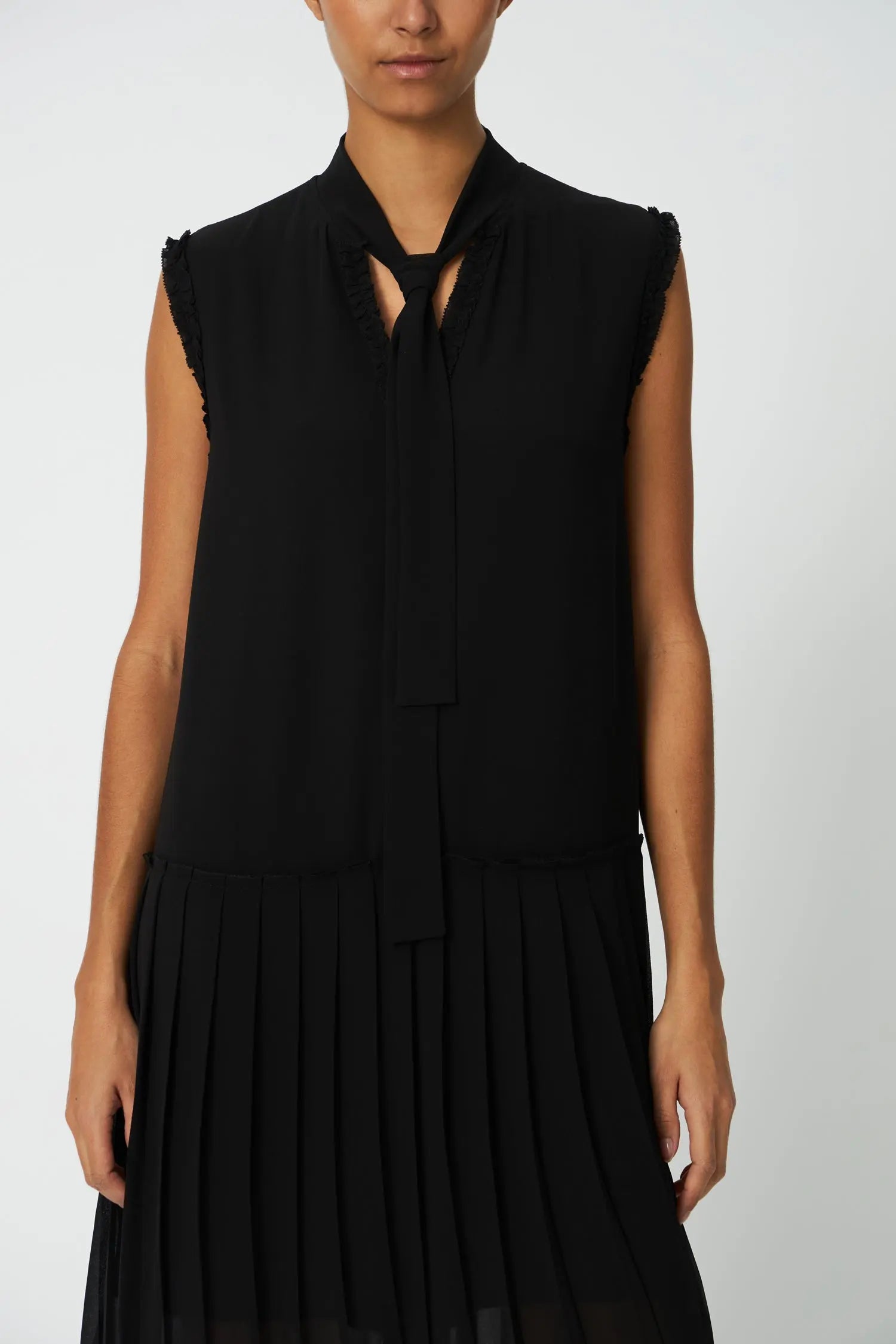 Stella Nova Chiffon Dress Dress 999 Black