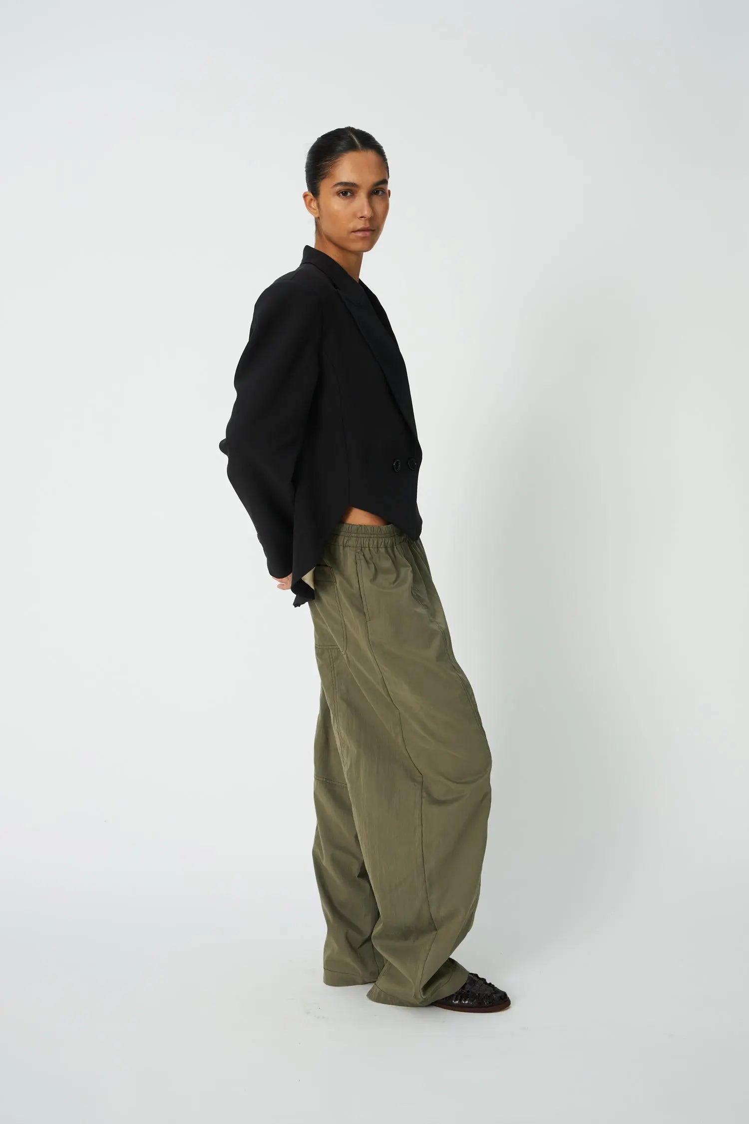 Stella Nova Combat Pants Low-Waist Pants 205 Dust Olive