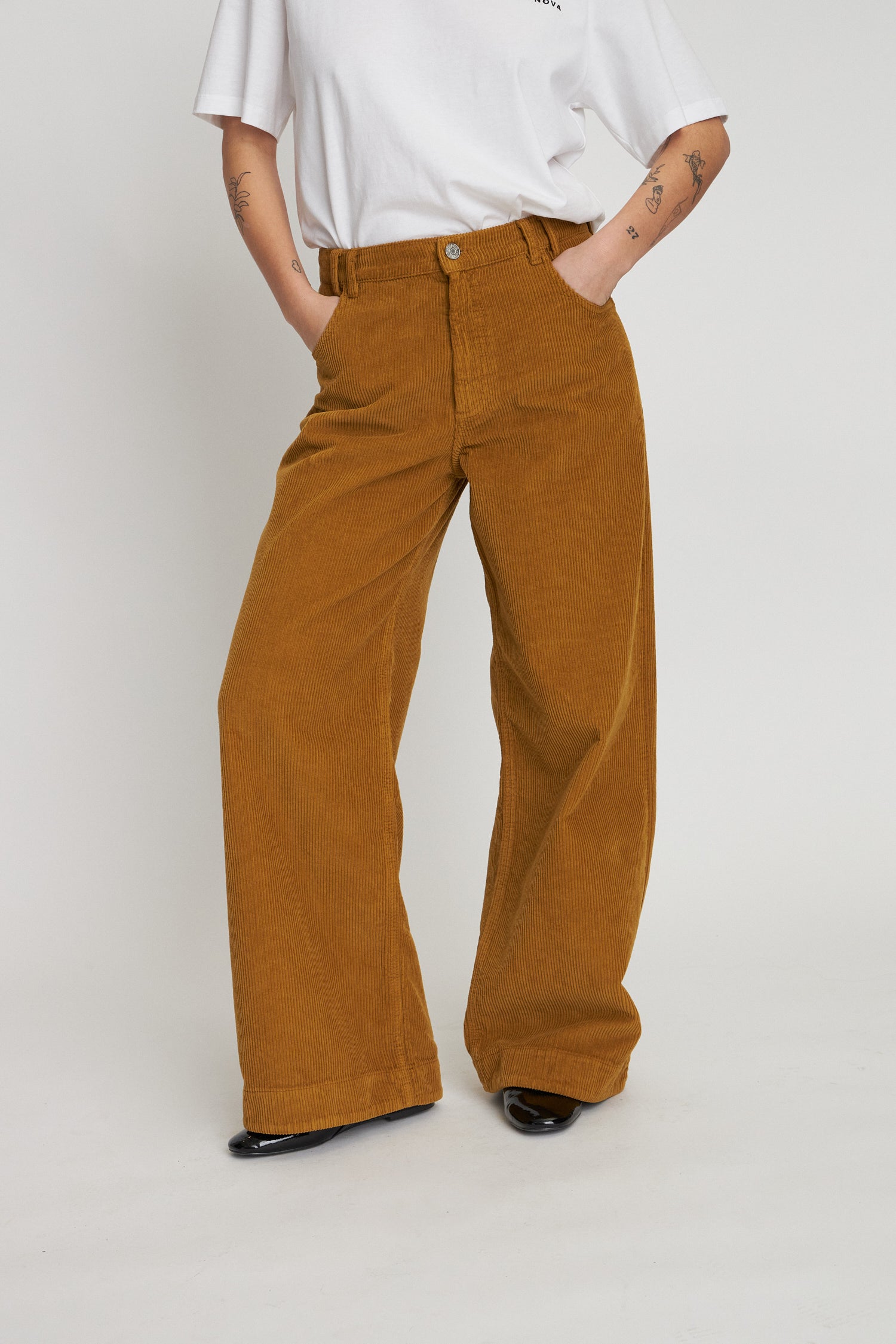 Stella Nova Corduroy pant Pants 273 Dusty Moss