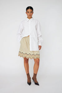 Camicia in popeline di cotone - White