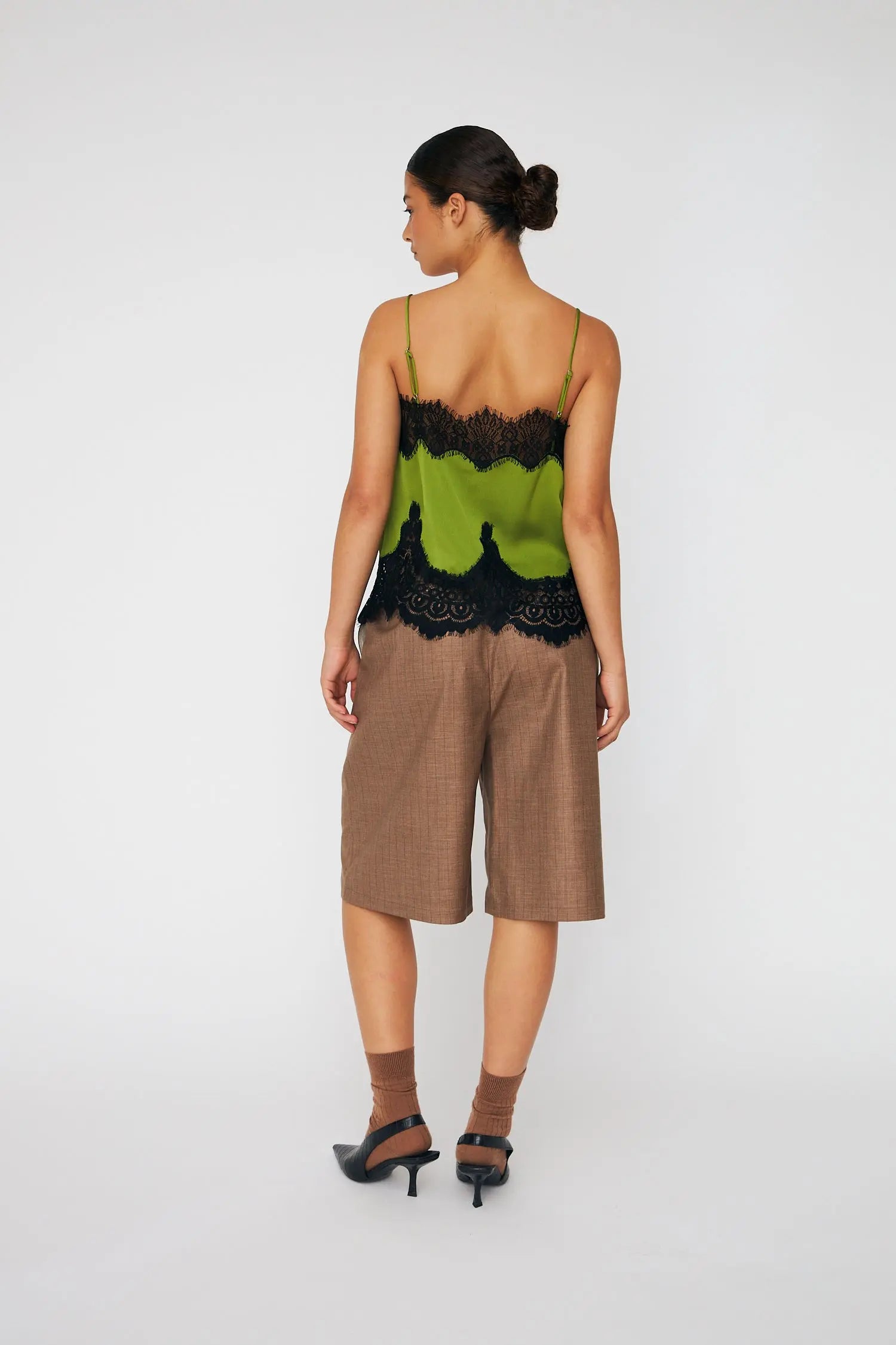 Stella Nova Delicate Lace Top Top 212 Green Flash