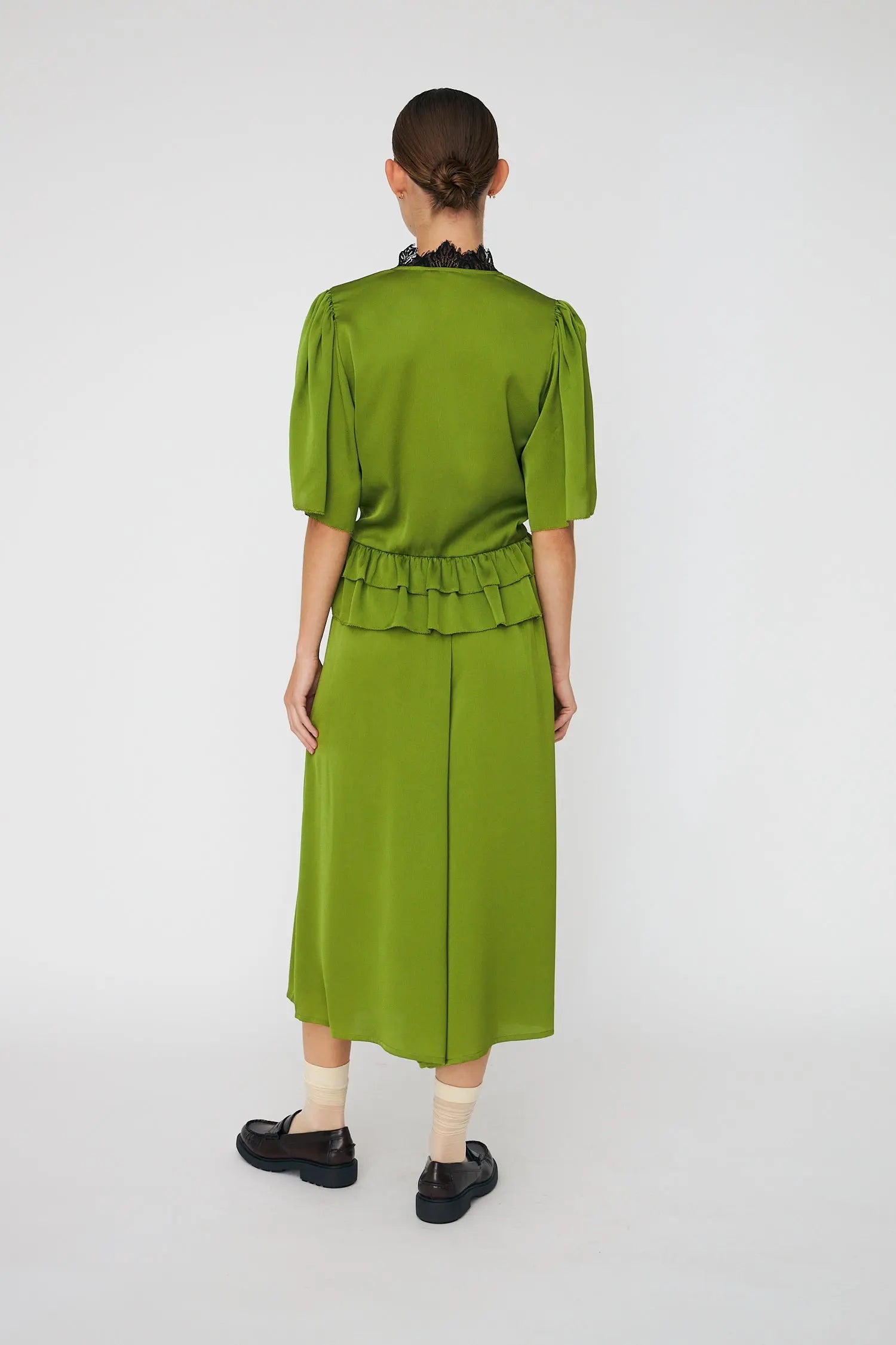 Stella Nova Delicate Tieband Blouse Blouse 212 Green Flash
